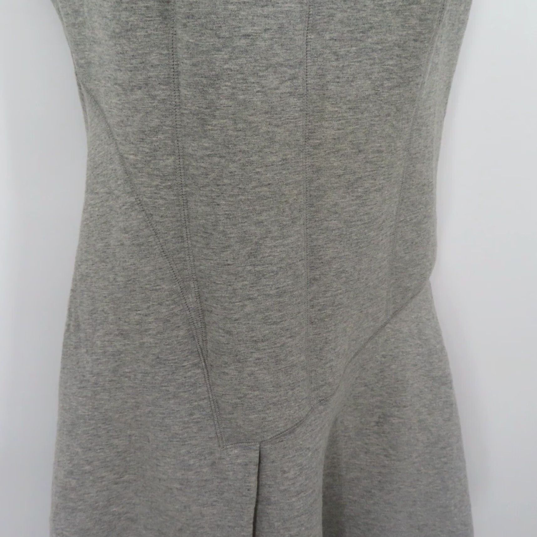 Vintage Derek Lam 10 Crosby Womens Dress Gray Scuba Sleeveless Asymmetrical Fit Flare 4 Size S / US 4 / IT 40 - 6 Thumbnail