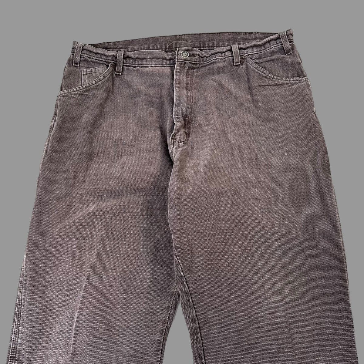 Dickies × Vintage Vintage brown faded dickies work pants Size US 38 / EU 54 - 3 Thumbnail