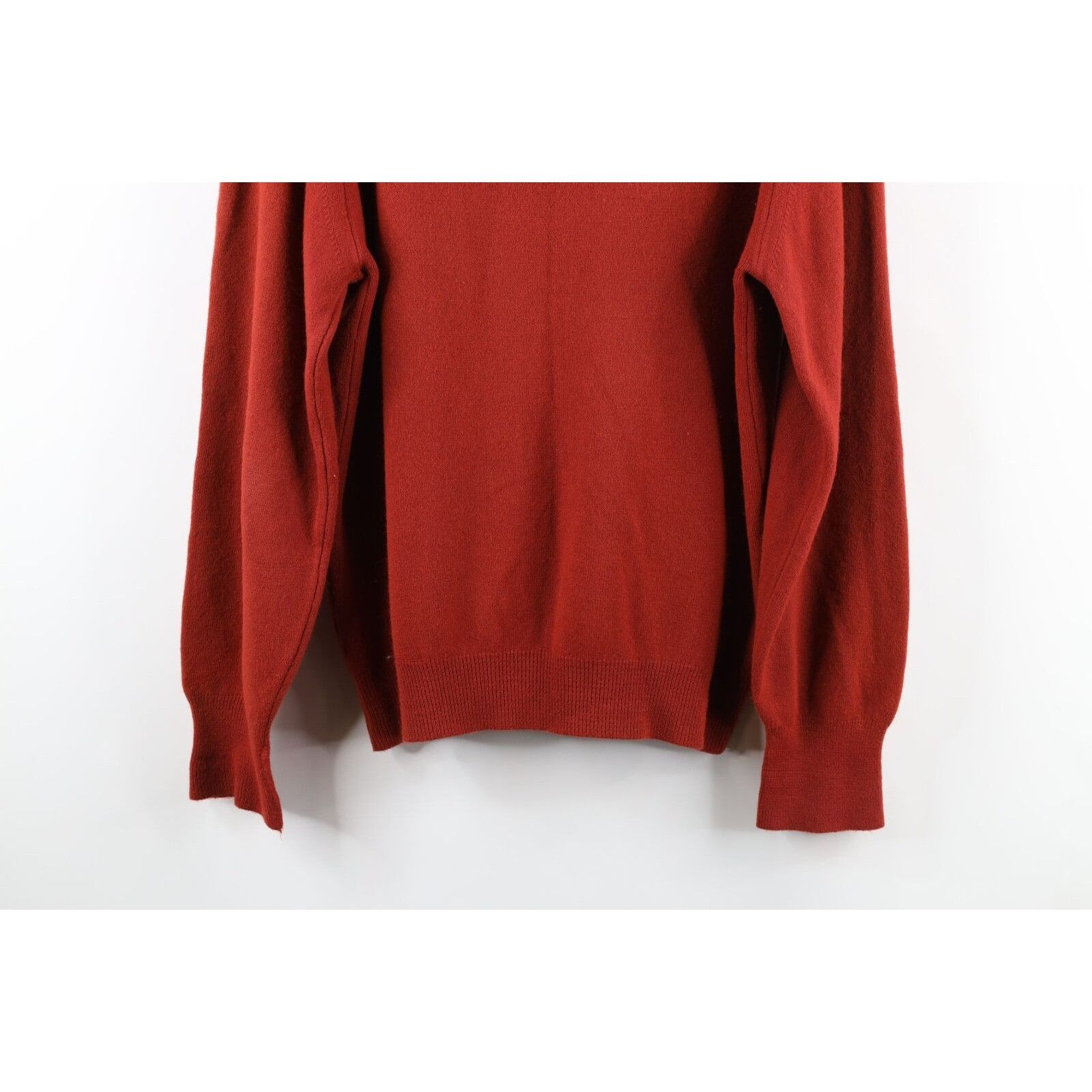 Lacoste Vintage 90s Lacoste Croc Logo Knit V-Neck Sweater Size US M / EU 48-50 / 2 - 8 Thumbnail