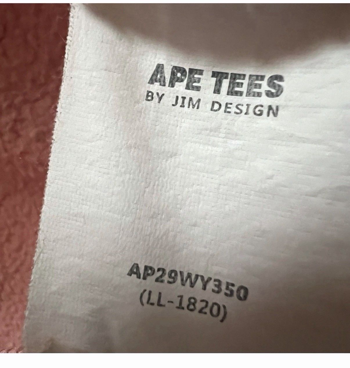Other Ape Tees By Jim Design Shark Mouth Hoodie Pink Mens M Size US M / EU 48-50 / 2 - 11 Thumbnail