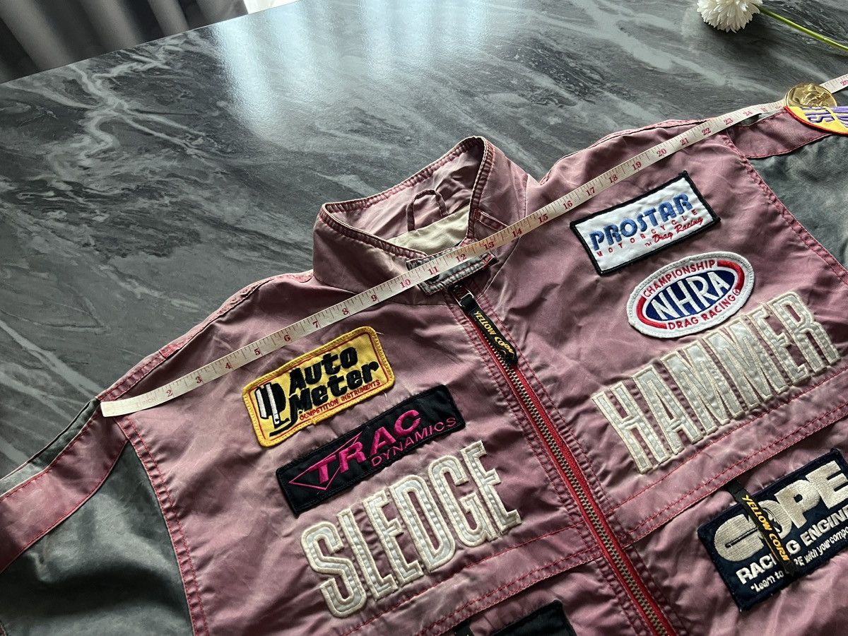 YELLOW CORN Yellow Corn : Hammer Prostar Pink Gray Bike Jacket Size US XL / EU 56 / 4 - 18 Thumbnail
