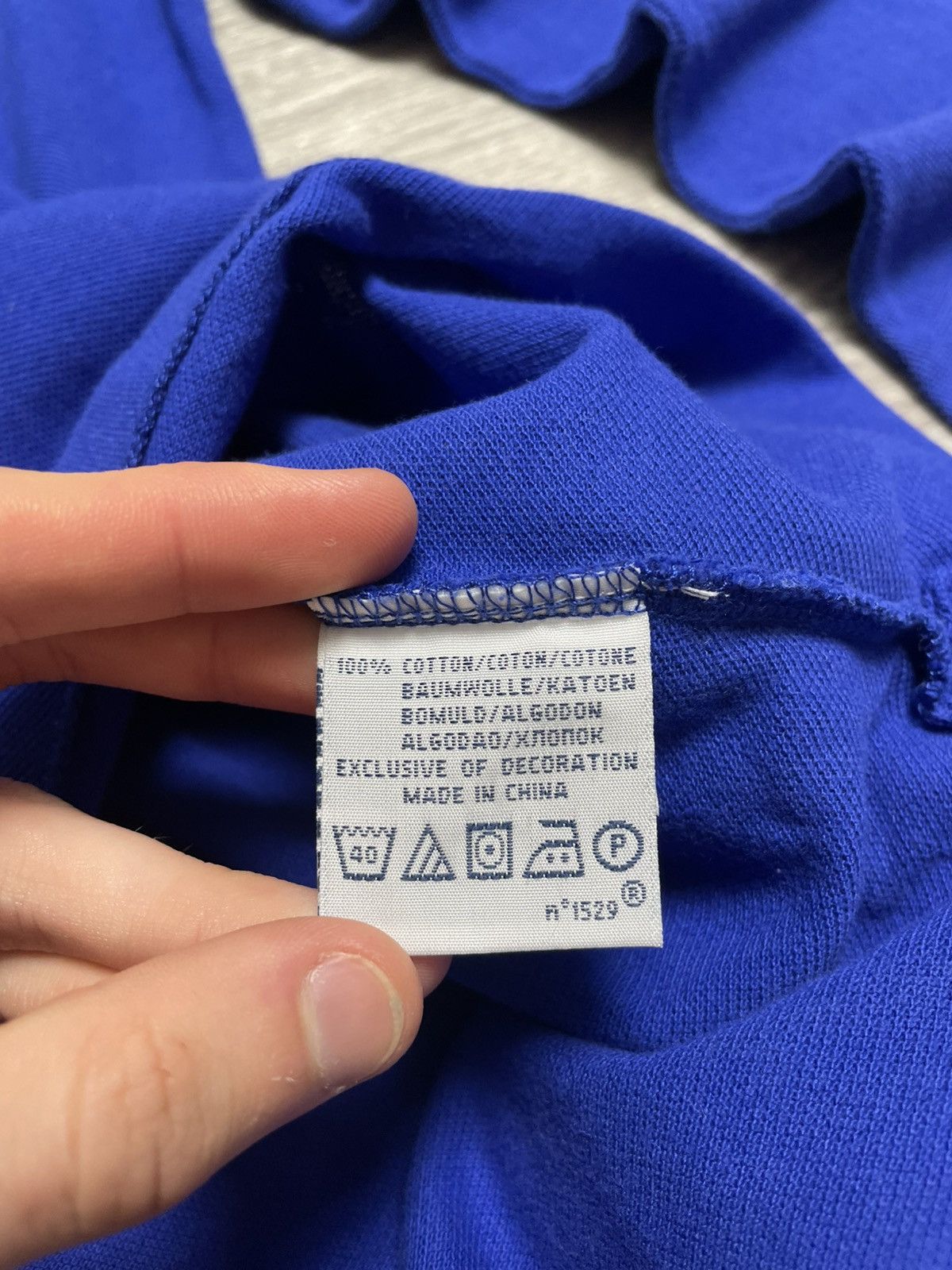 Polo Ralph Lauren Vintage Polo Ralph Lauren Blue Long Sleeve Polo Shirt Size US M / EU 48-50 / 2 - 10 Thumbnail