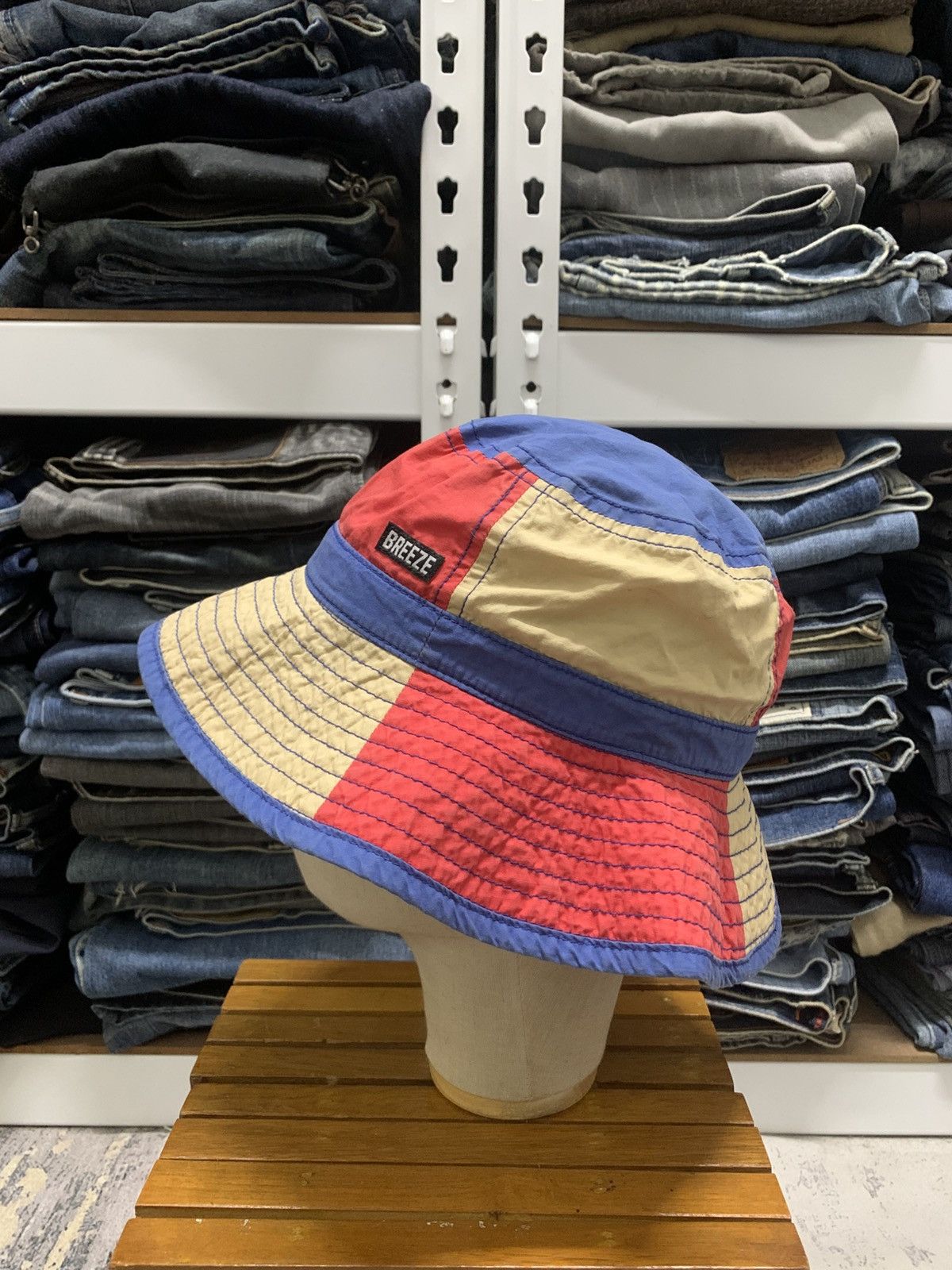 14th Addiction × Japanese Brand Japanese Brand Multicolour Patchwork Bucket Hat Size ONE SIZE - 3 Thumbnail