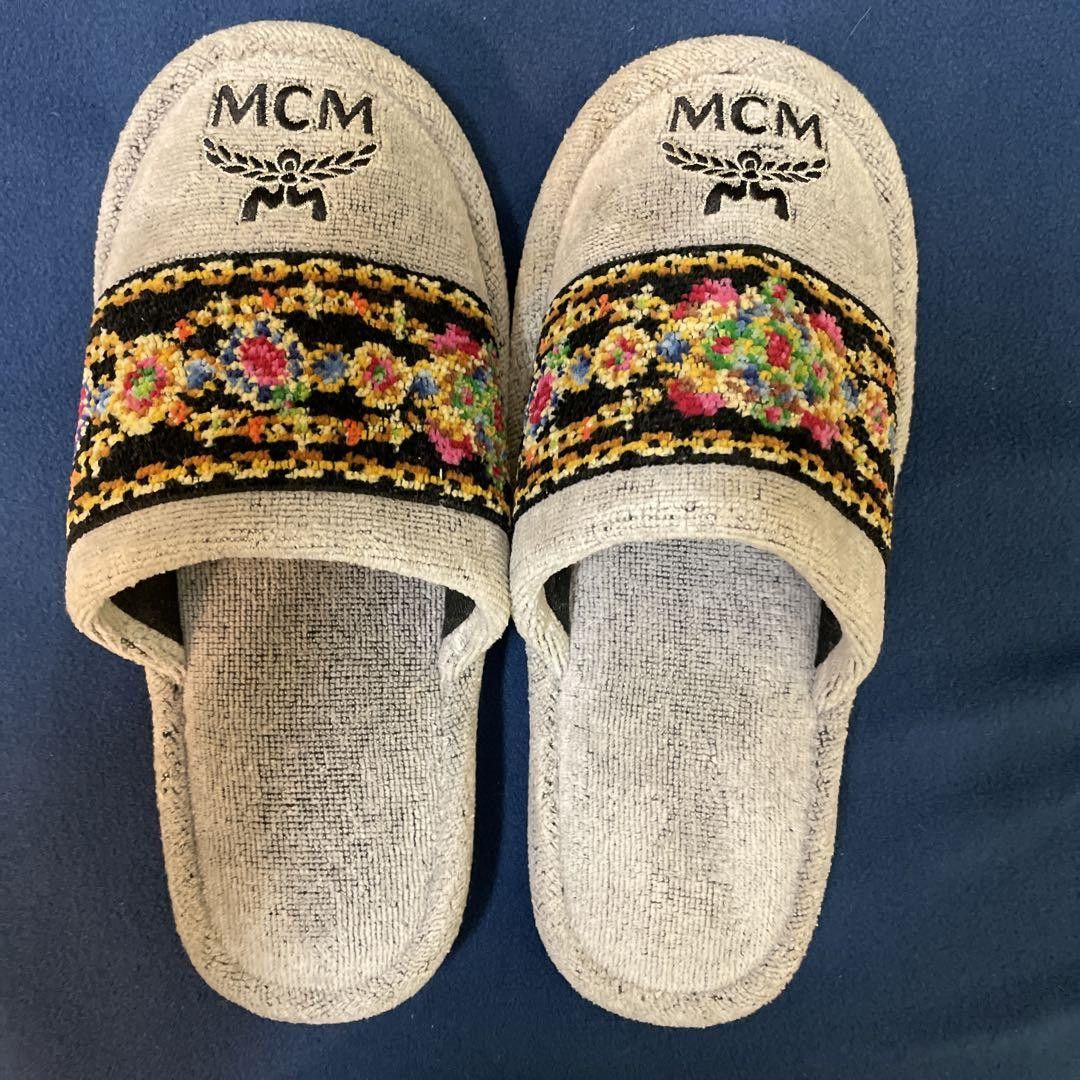MCM Bathroom Slippers NEW UNUSED