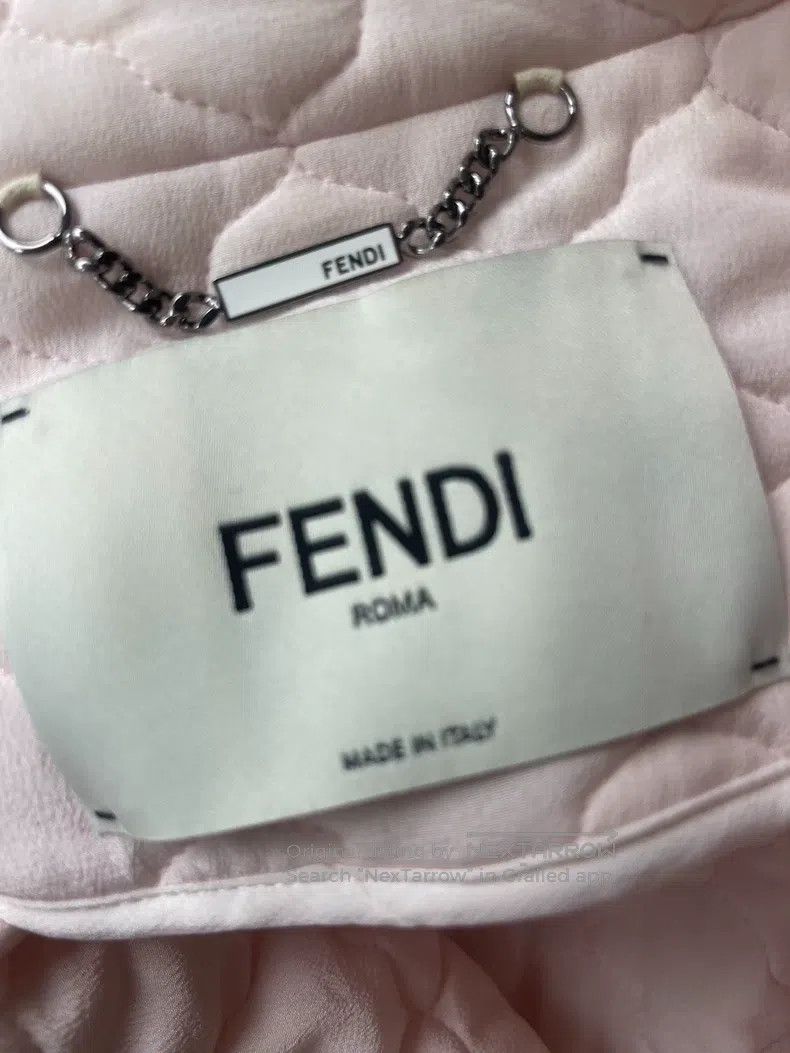 Fendi Pink double-breasted top