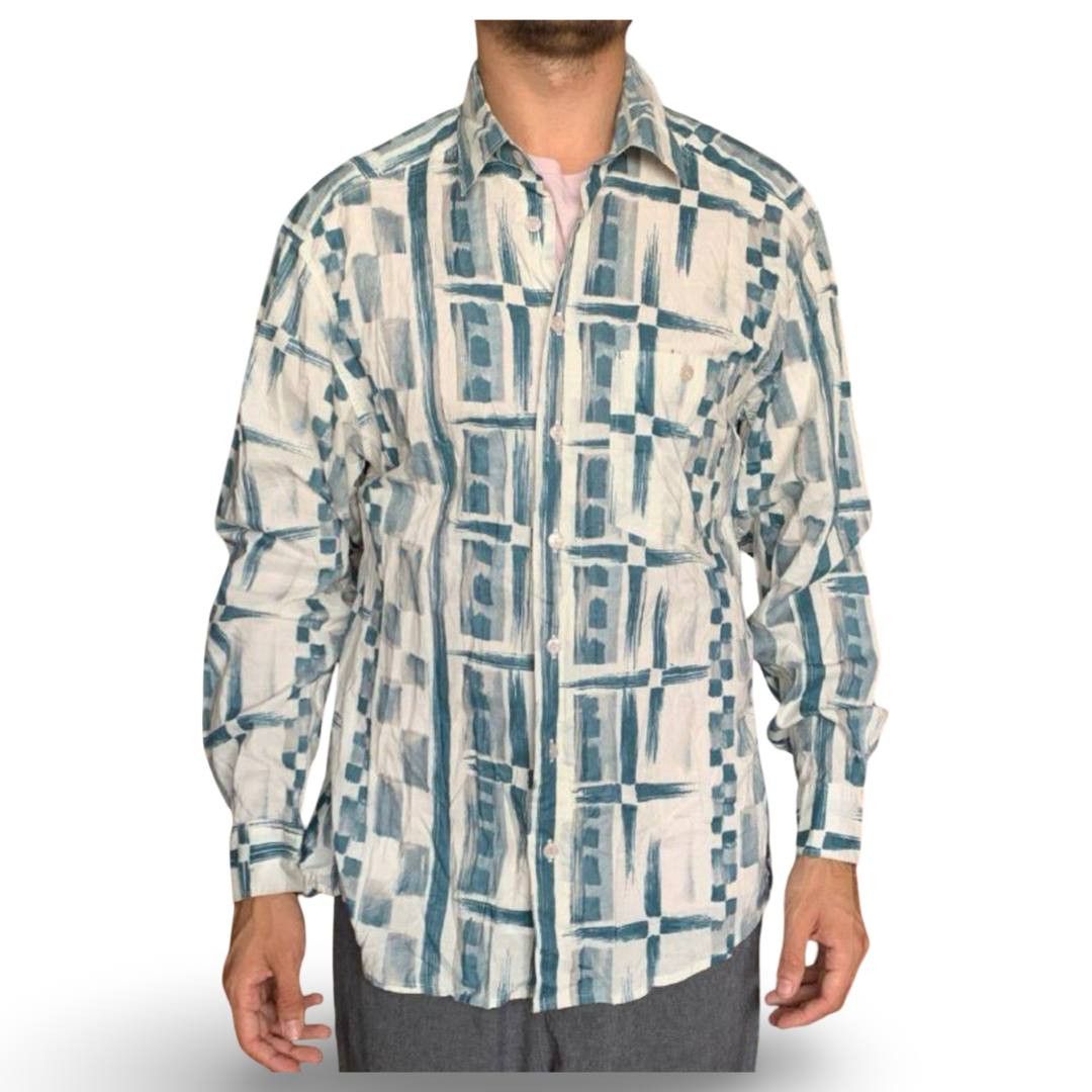 Vintage Olymp coloured shirt #683 Size US L / EU 52-54 / 3 - 1 Thumbnail