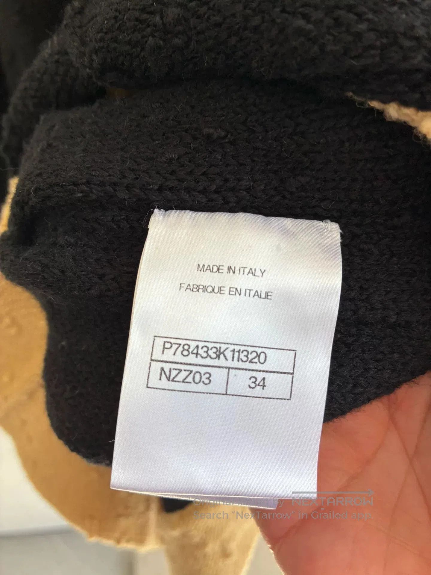 Chanel Chanel 24K Black Yellow Colorblock Wool Cardigan. Size XXS / US 00 / IT 34 - 6 Thumbnail