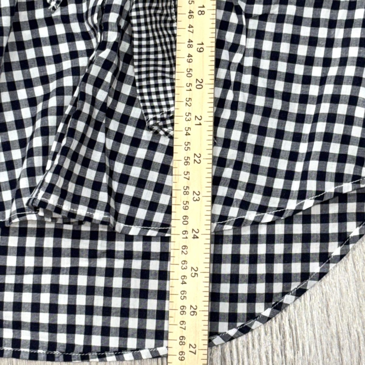 Express Express Gingham Wrap Top Womens XS NWT Black White Check Size XS / US 0-2 / IT 36-38 - 7 Thumbnail