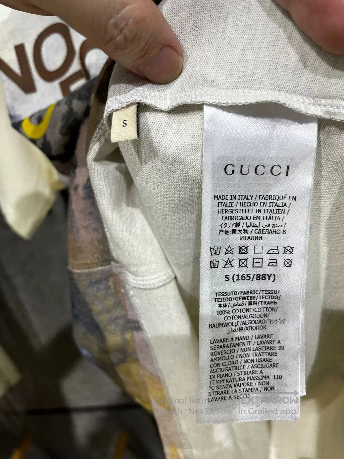 Gucci Gucci TNF Landscape Short Sleeve Tee. Size US S / EU 44-46 / 1 - 5 Thumbnail