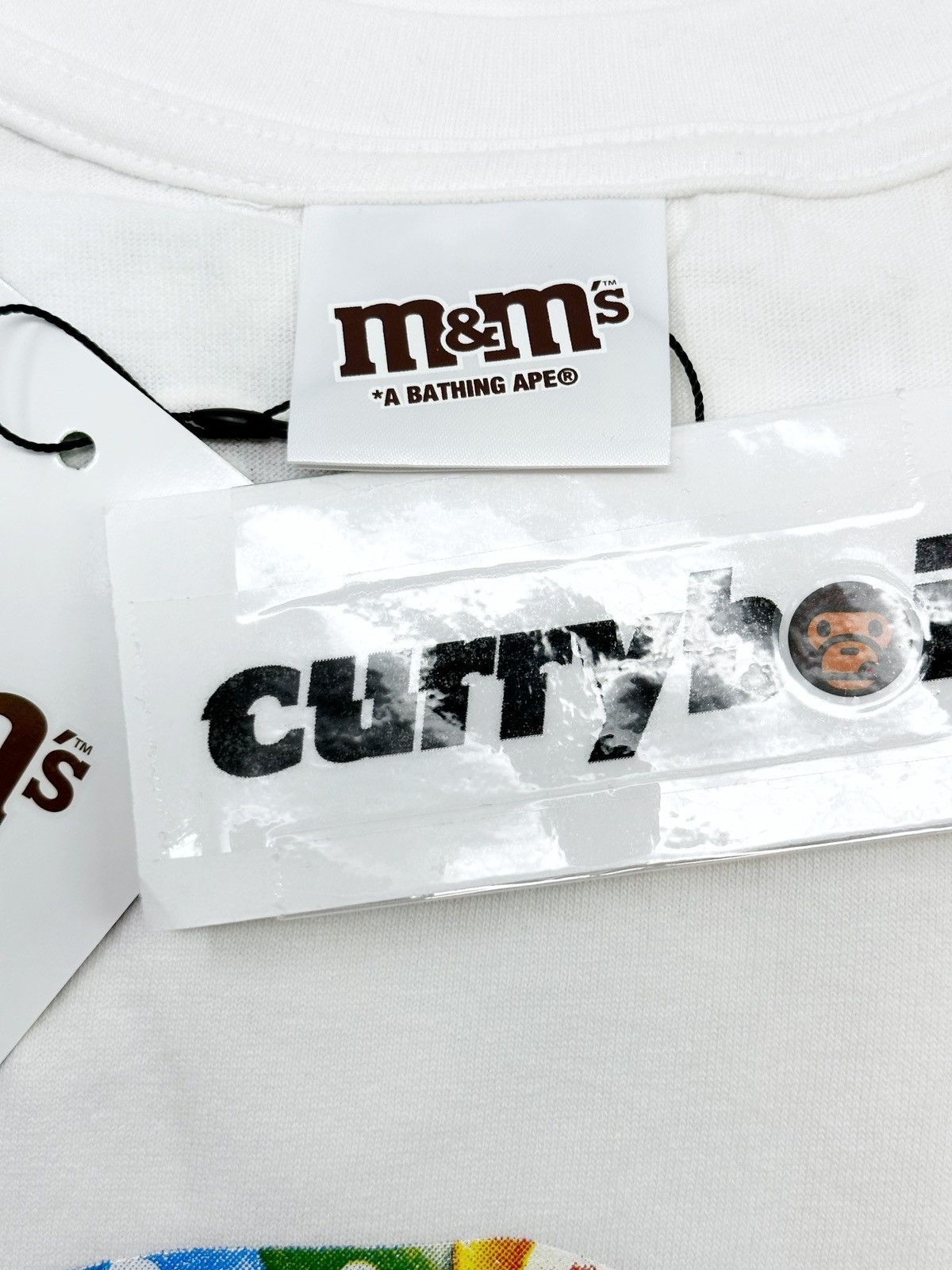 Bape BAPE x M&M's Ape Head Tee White Size US XL / EU 56 / 4 - 6 Thumbnail
