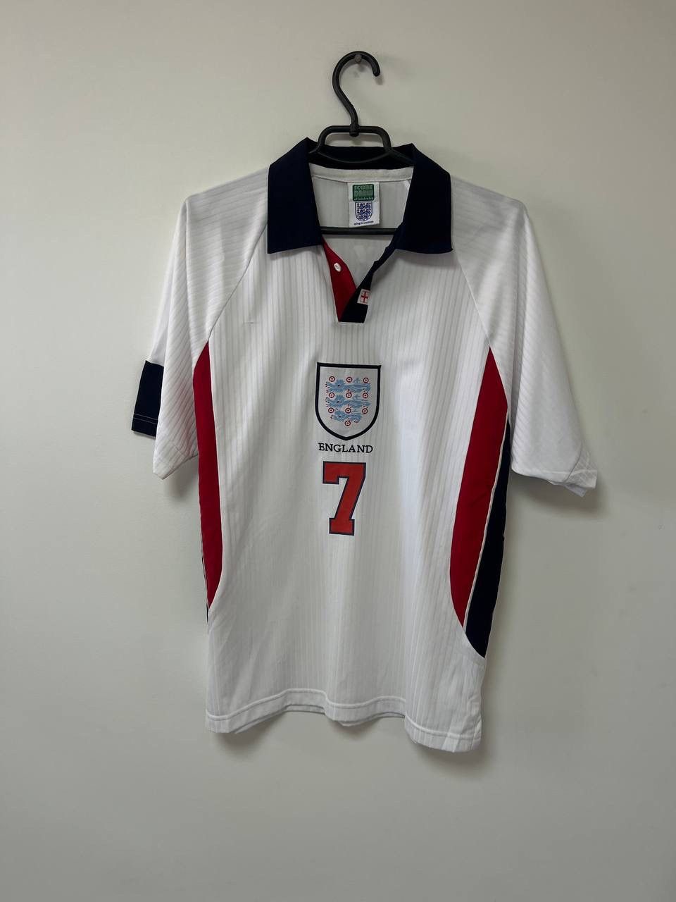 Other England 1997/1999 Home #7 Beckham Jersey Football Shirt L Size US L / EU 52-54 / 3 - 22 Thumbnail