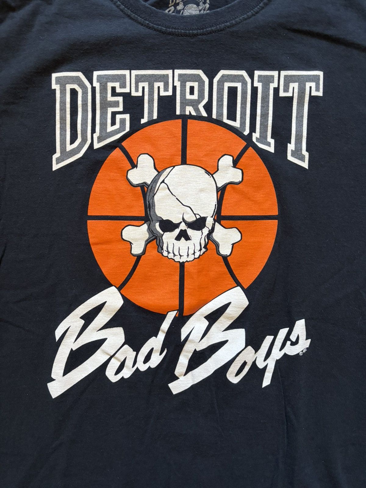 NBA Detroit Pistons Bad Boys Vintage Graphic Tee Size US M / EU 48-50 / 2 - 2 Thumbnail