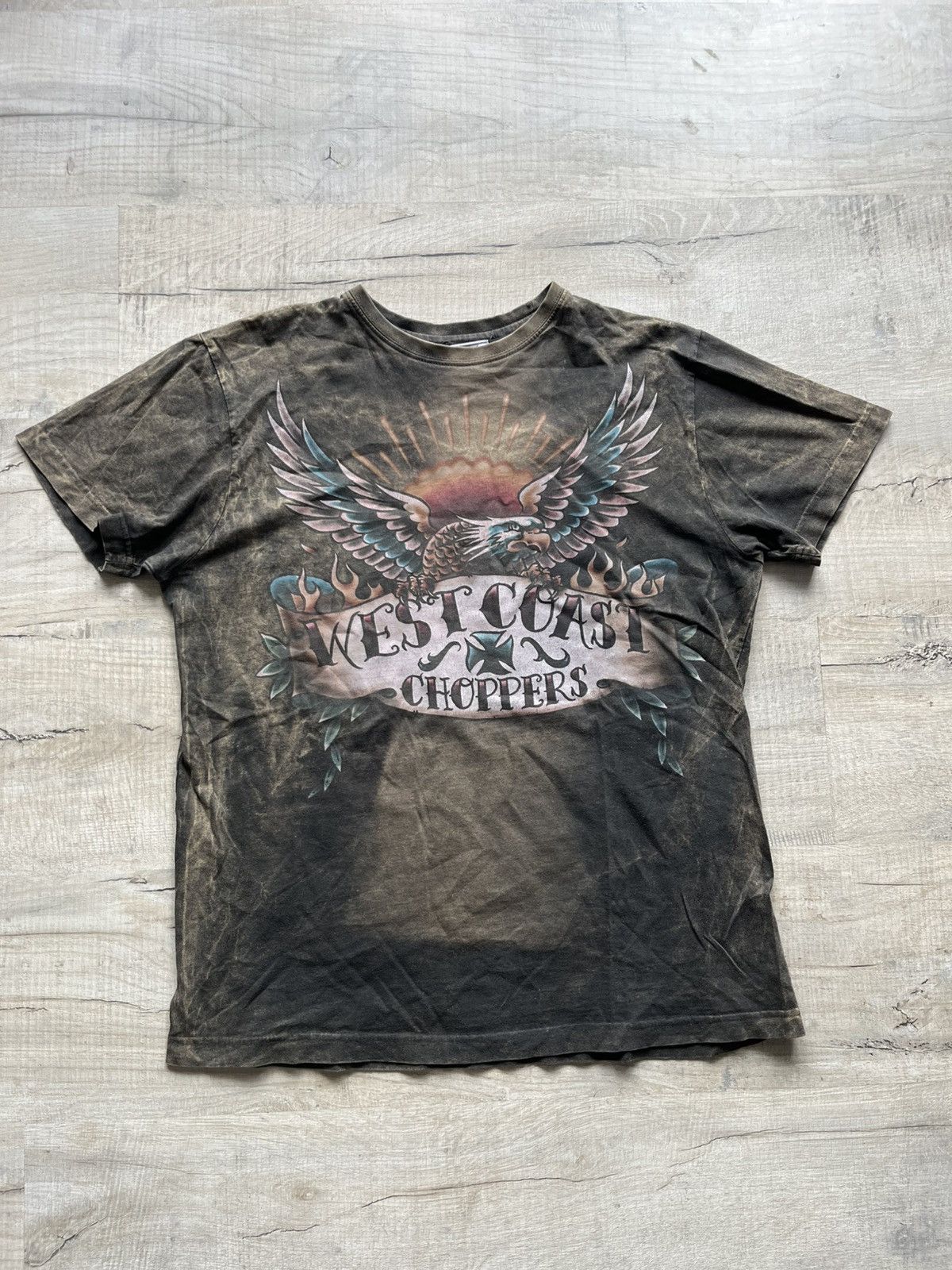 West Coast Choppers Vintage y2k OG West Coast Choppers full print tshirt Size US M / EU 48-50 / 2 - 4 Thumbnail