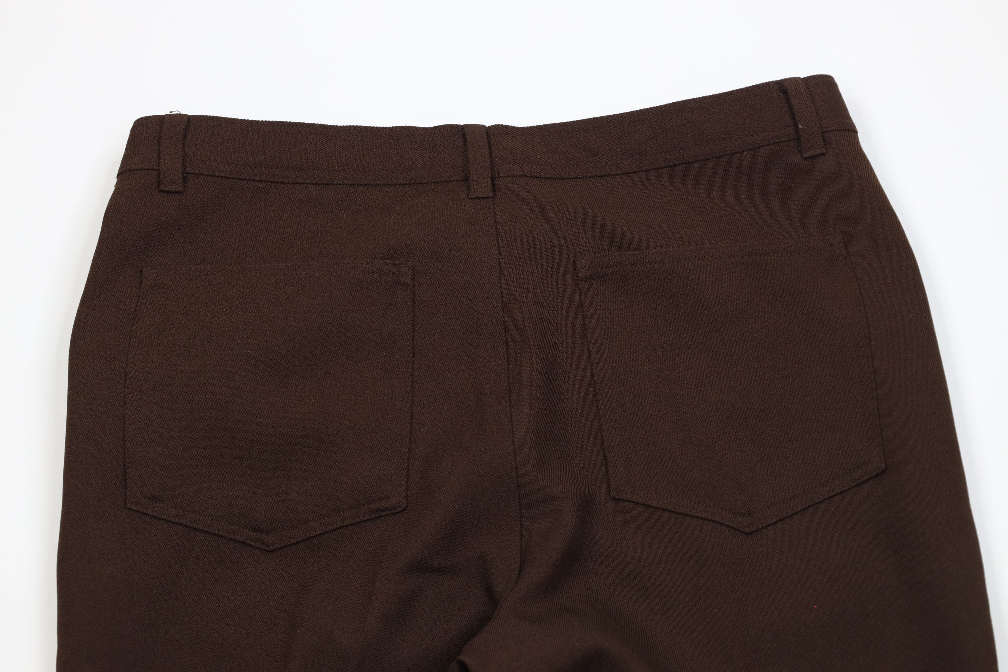 Vintage Vintage 90s Streetwear Flared Wide Leg Chino Pants Brown Size US 36 / EU 52 - 12 Thumbnail