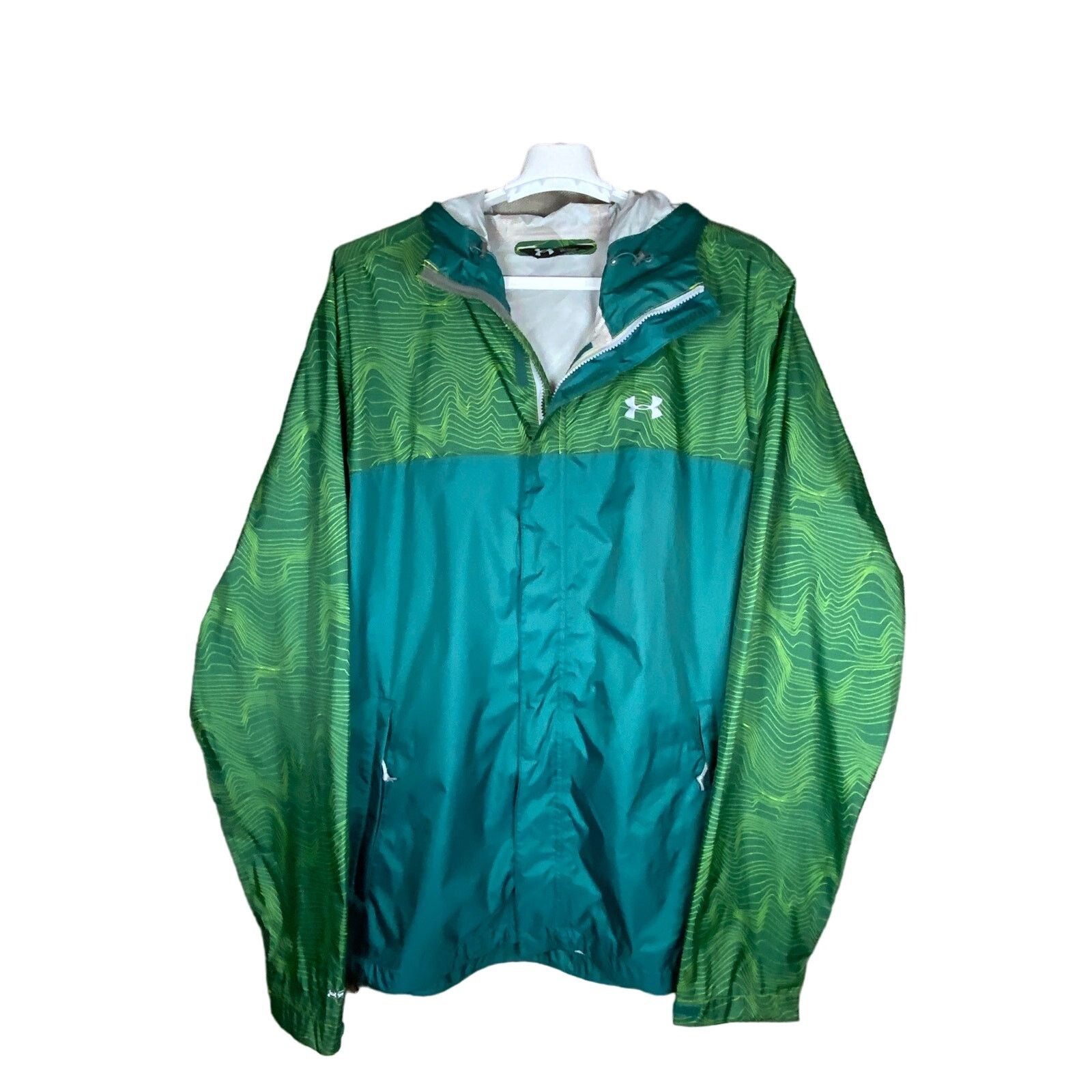Under Armour Under Armour Mens UA Storm Surge Waterproof Jacket Velocity Size US XXL / EU 58 / 5 - 4 Thumbnail