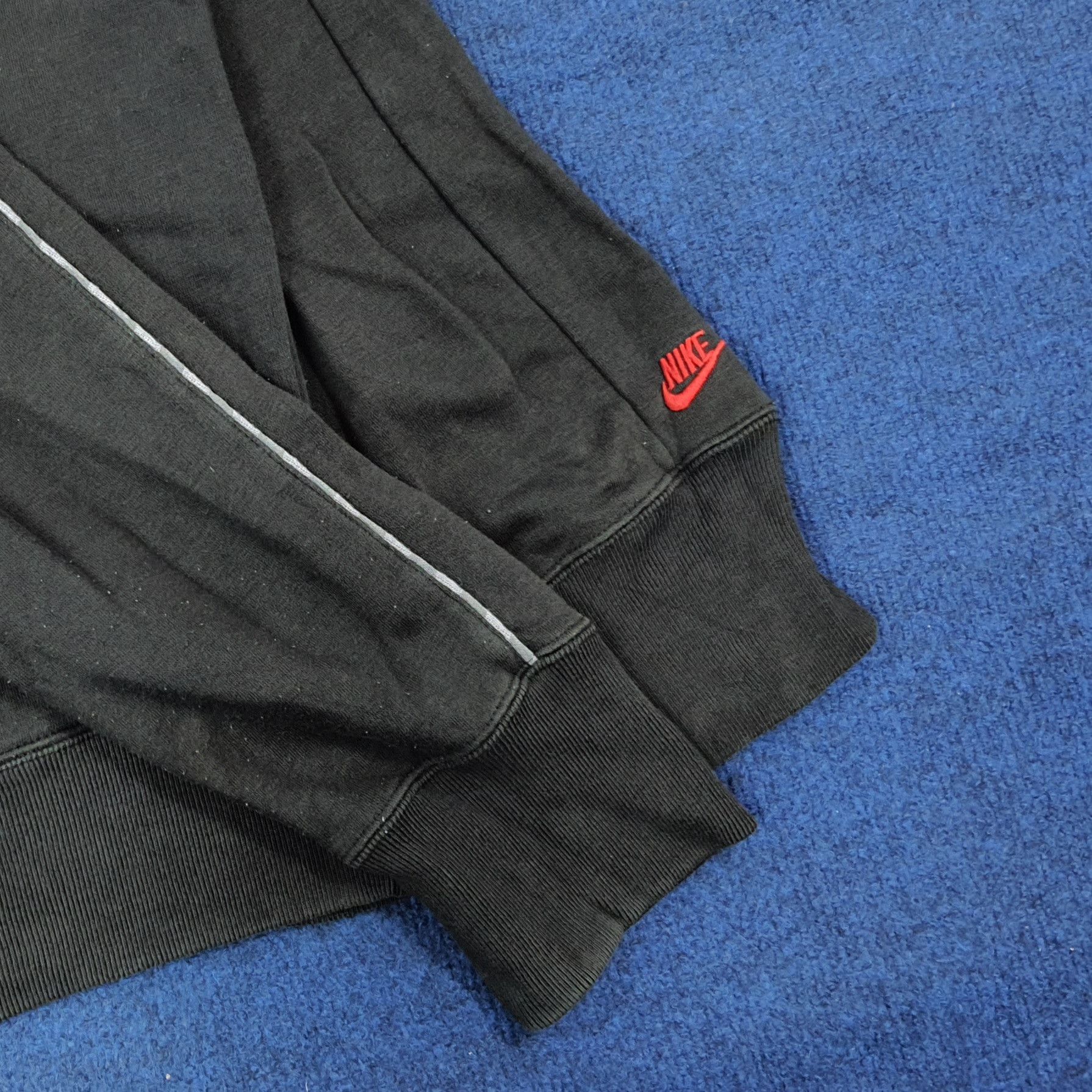Nike Vintage Nike Spell Out Full Zip Hoodie C273N13 Size US L / EU 52-54 / 3 - 3 Thumbnail