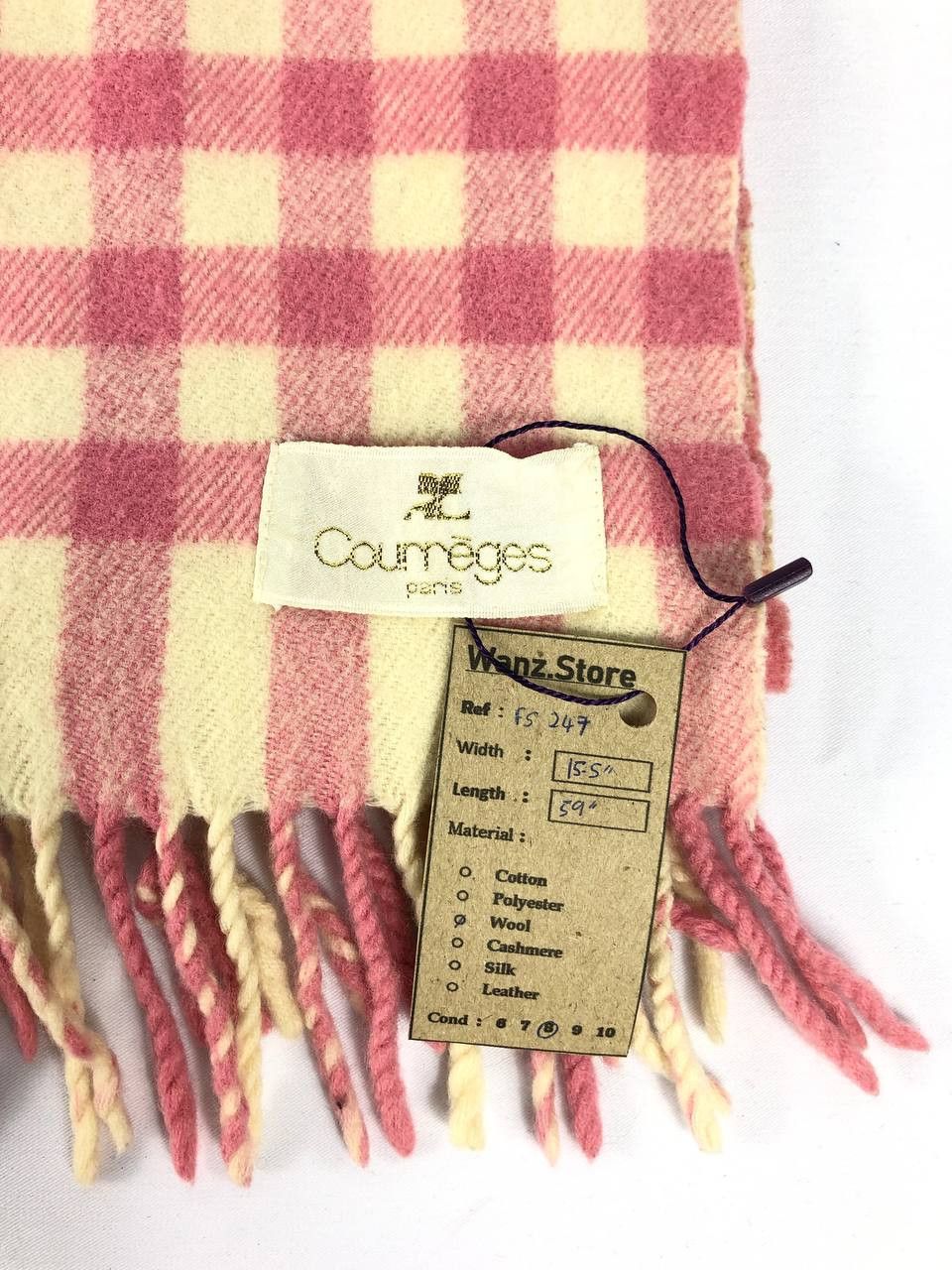Courreges Courreges Scarf / Muffler / Neckwear FS247 Size ONE SIZE - 8 Thumbnail