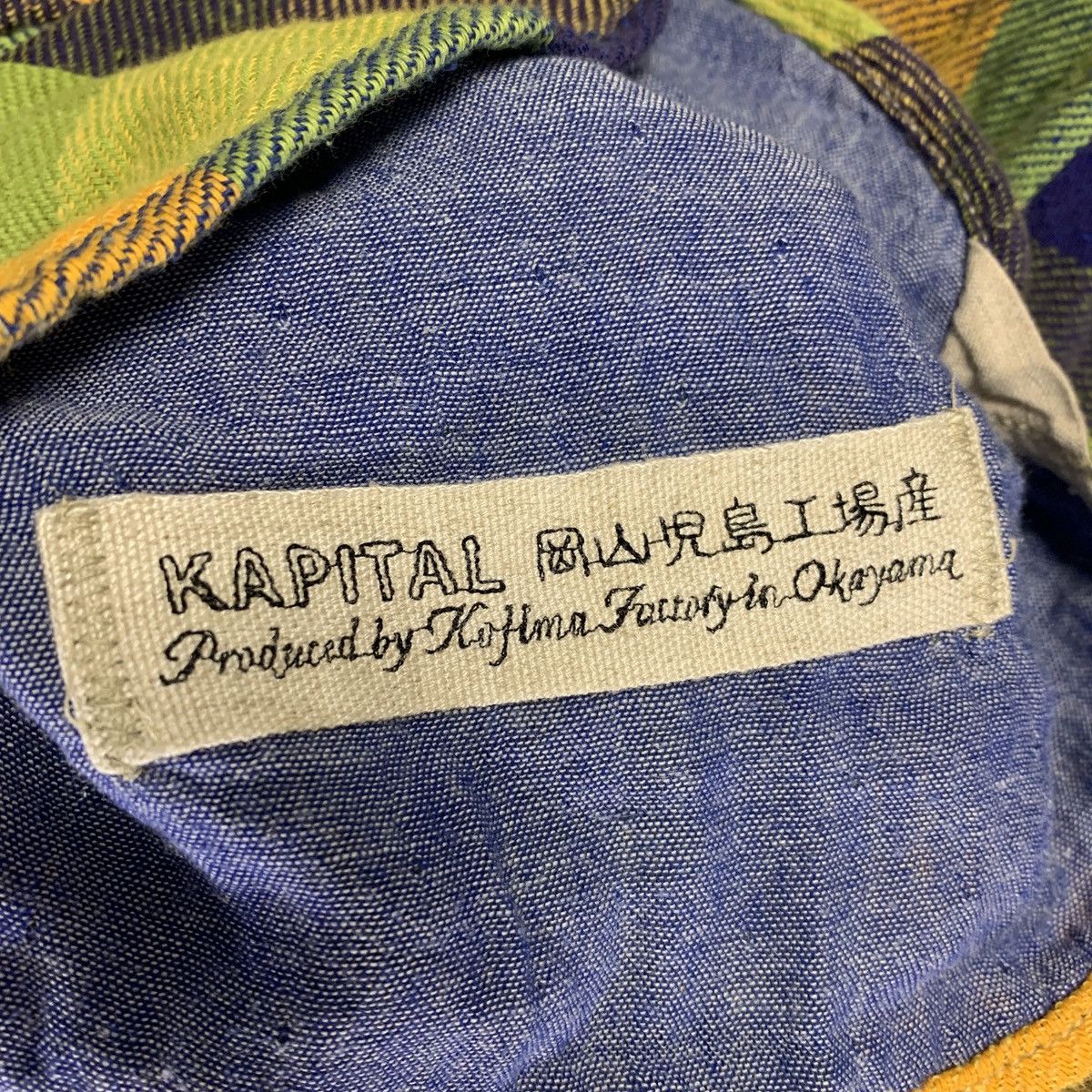 Kapital KAPITAL CHECK FLANNEL SHIRT button down Size US M / EU 48-50 / 2 - 8 Thumbnail