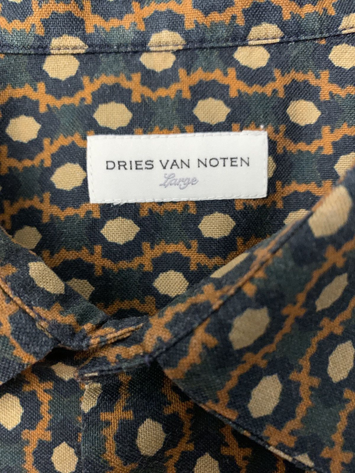 Dries Van Noten Short sleeves shirt with embroidery Size US L / EU 52-54 / 3 - 3 Thumbnail