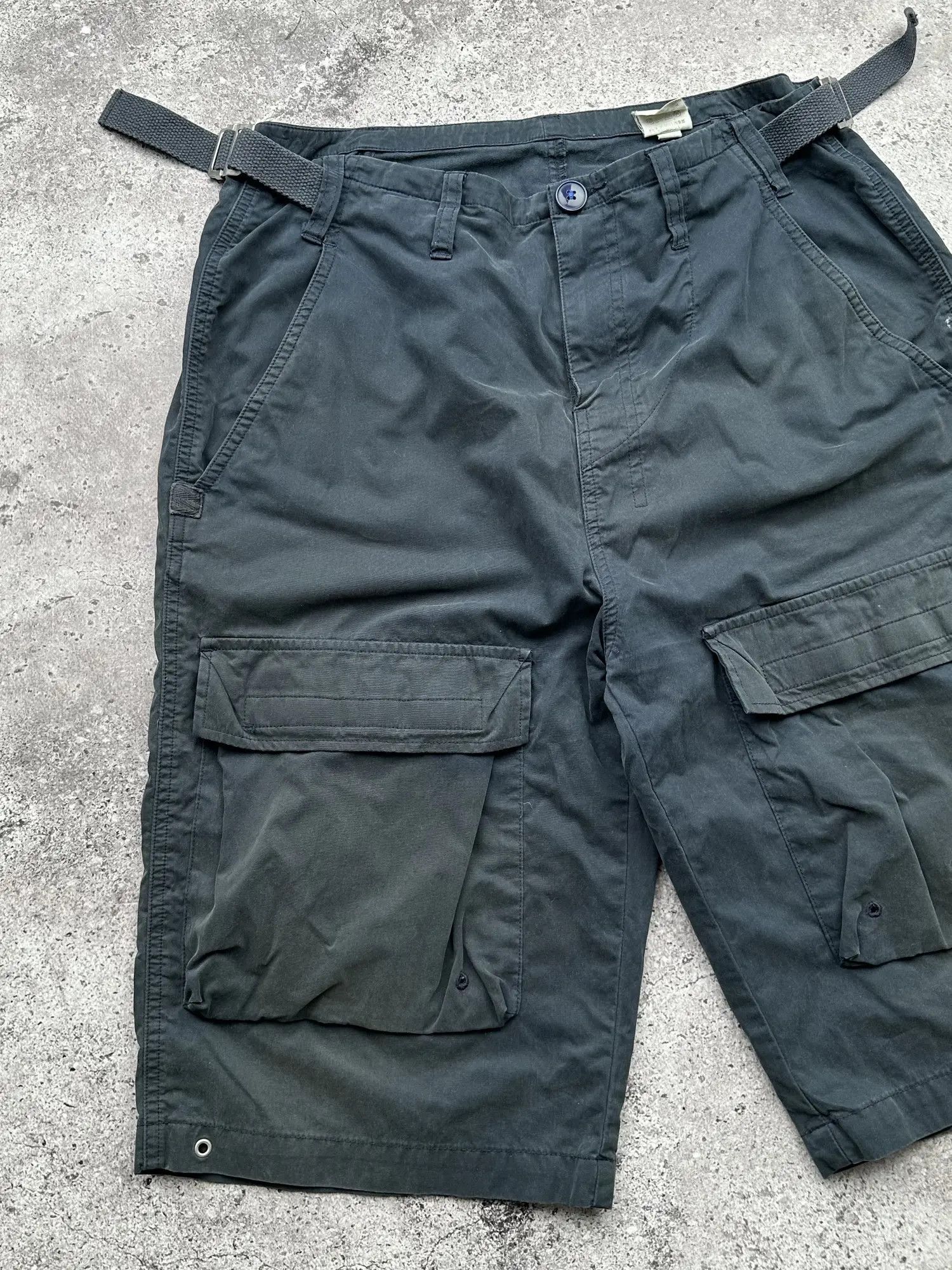 Vintage Cargo Sun Faded Shorts C592(V443)