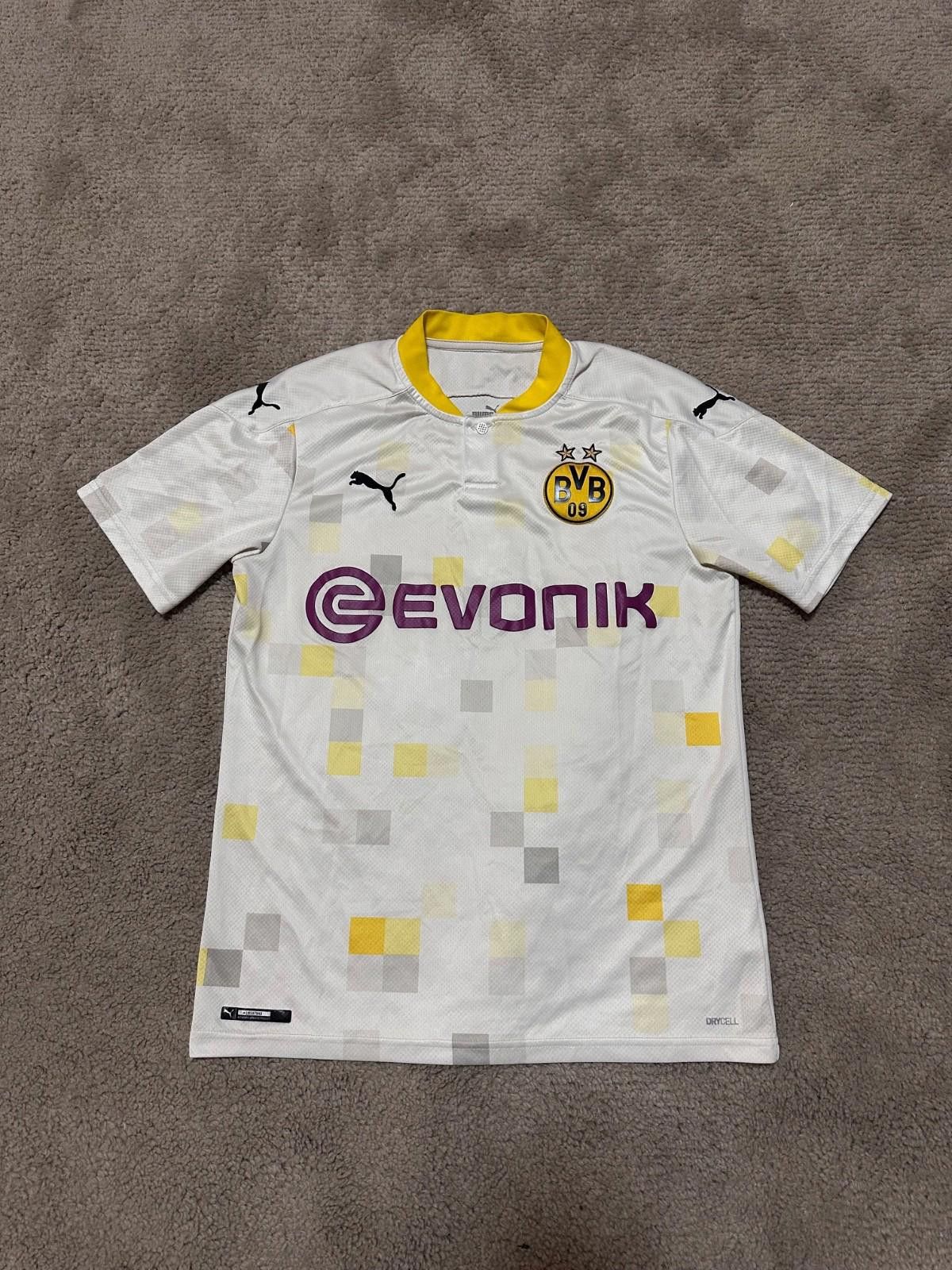 Puma BORUSSIA DORTMUND 2020 2021 THIRD FOOTBALL SOCCER JERSEY Size US M / EU 48-50 / 2 - 1 Thumbnail