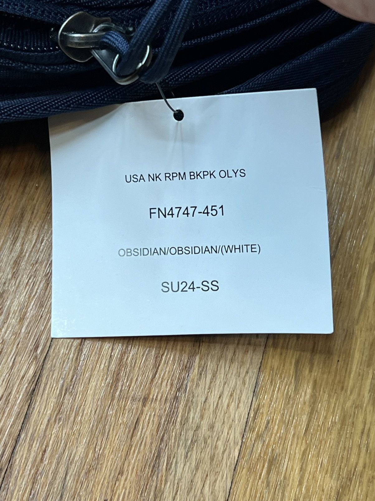 Nike Nike NK RPM USA Olympics Obsidian Backpack FN4747-451 Size ONE SIZE - 3 Thumbnail