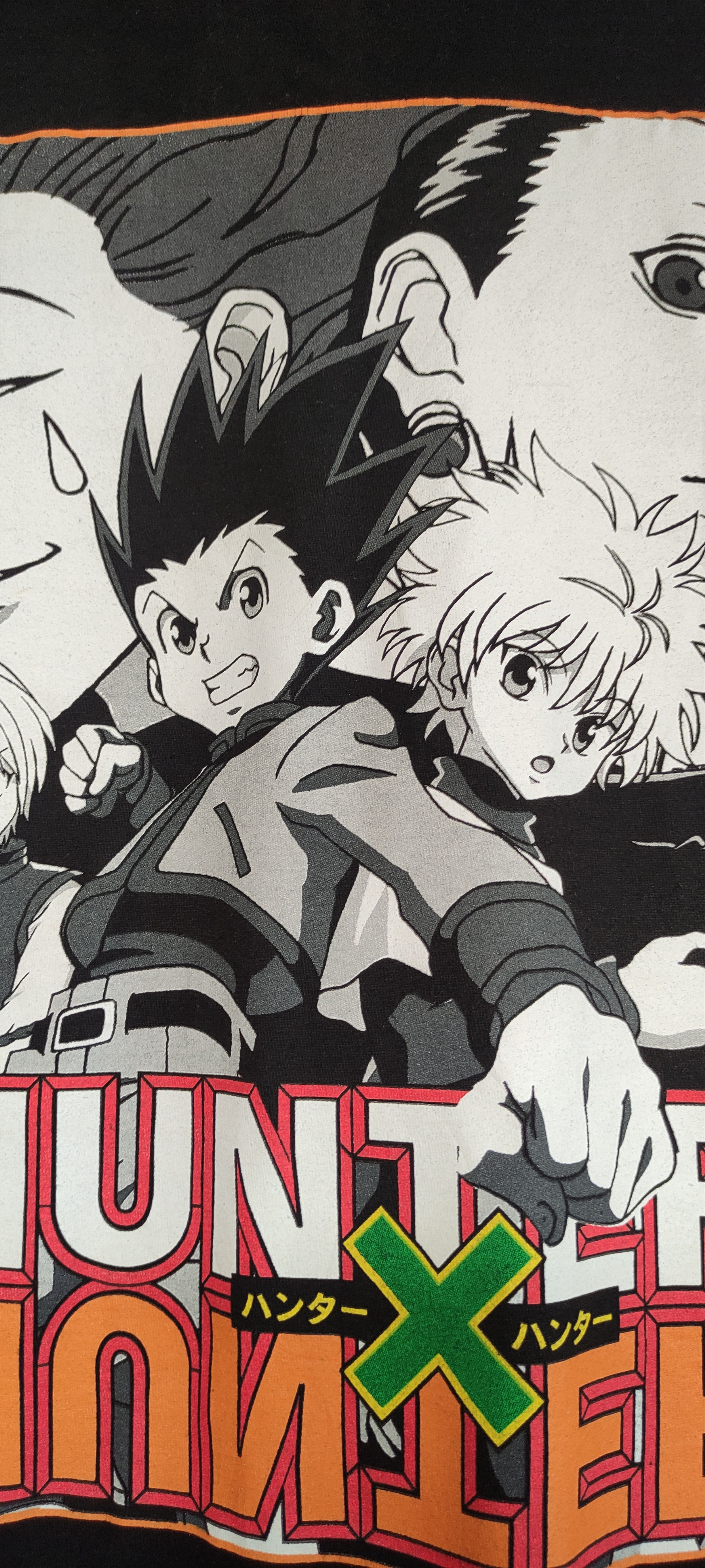 Anime × Japanese Brand Vintage Y2K Hunter x Hunter hisoka vs chrolo Black Size US L / EU 52-54 / 3 - 2 Thumbnail