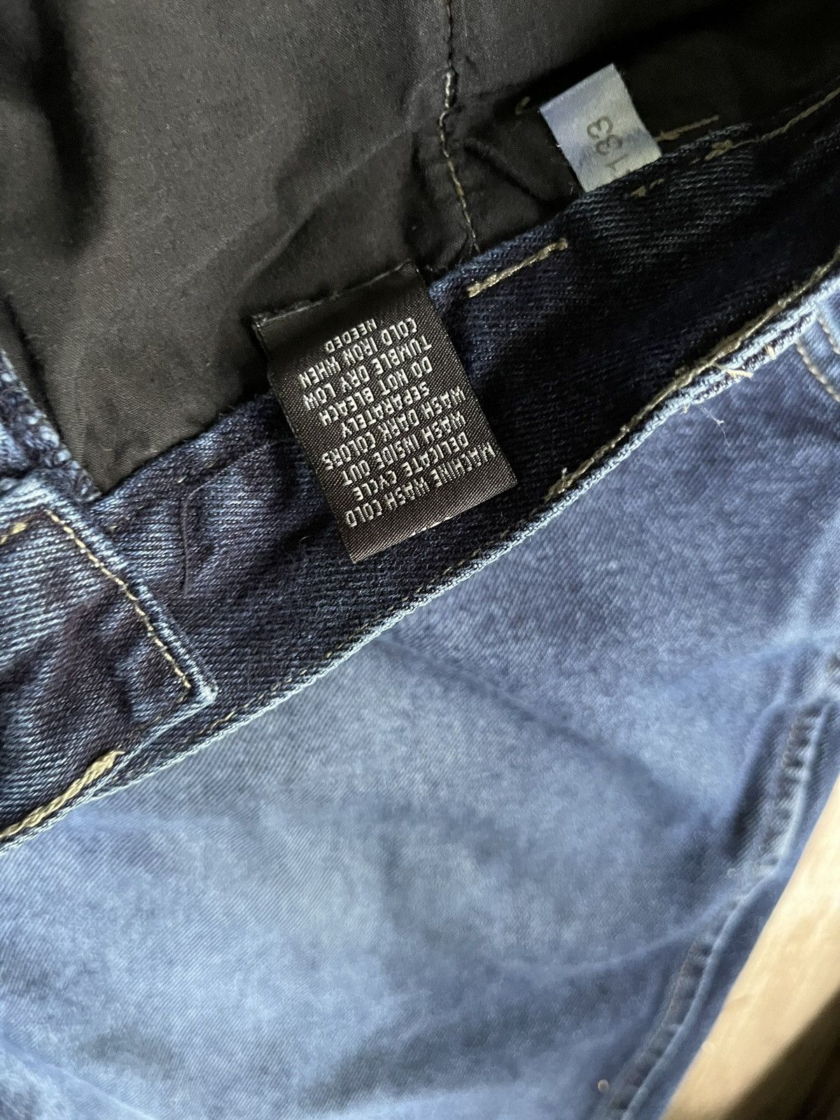 Marithe + Francois Girbaud Crazy vintage MFG Girbaud blue baggy jeans hip hop Size US 40 / EU 56 - 3 Thumbnail