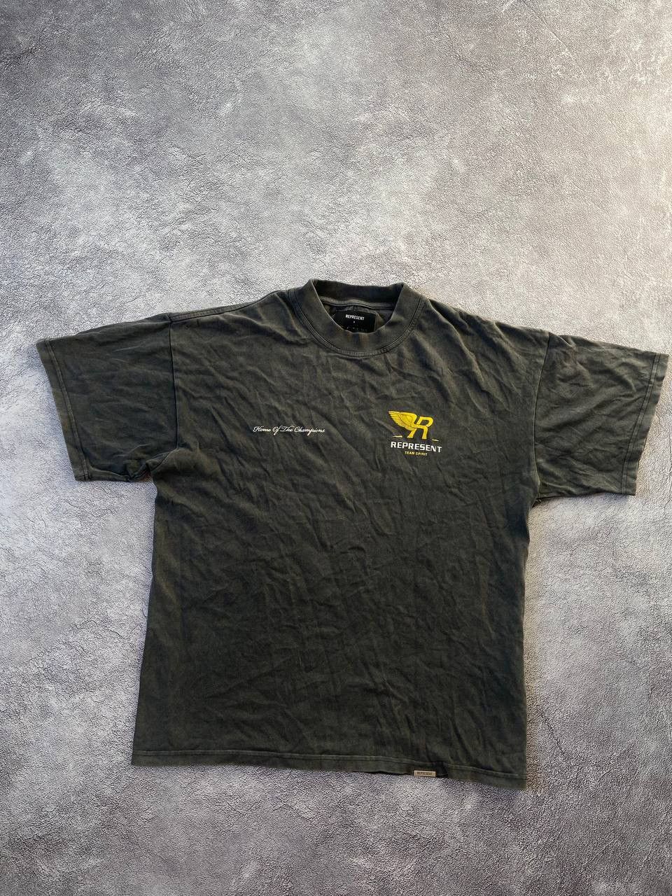 Represent Clo. Represent Team Spirit Vintage Grey Tee Size US M / EU 48-50 / 2 - 4 Thumbnail