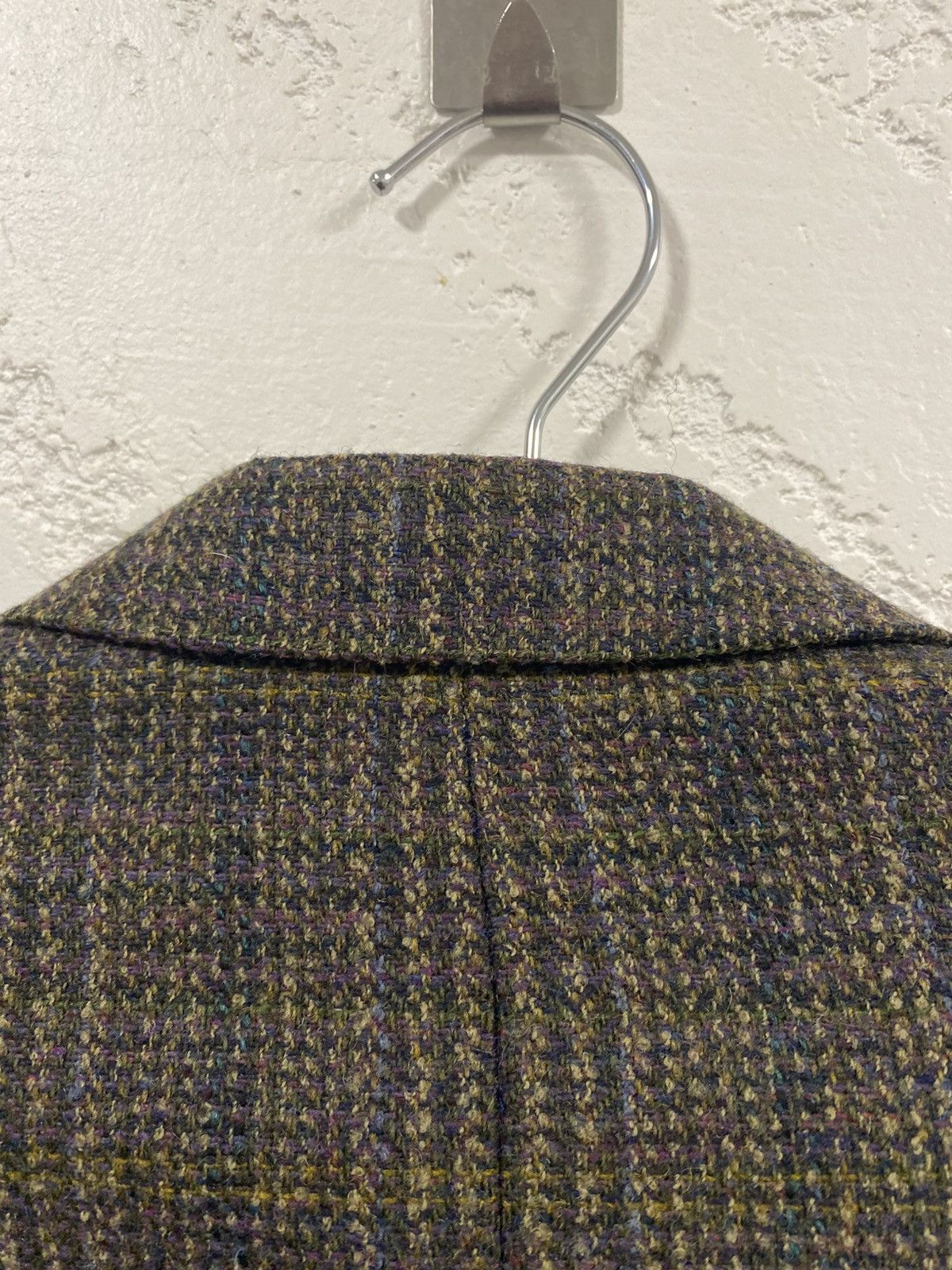 Vintage Very Rare Made Yugoslavia Incredibly Beautiful Tweed Blazer Size 50R - 12 Thumbnail