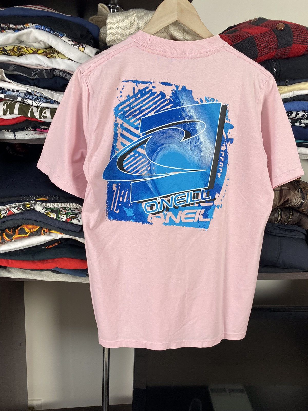 O'Neill × Vintage 90s O’neill Big Logo Vintage Y2K Retro Tee T-Shirt Size US L / EU 52-54 / 3 - 2 Thumbnail