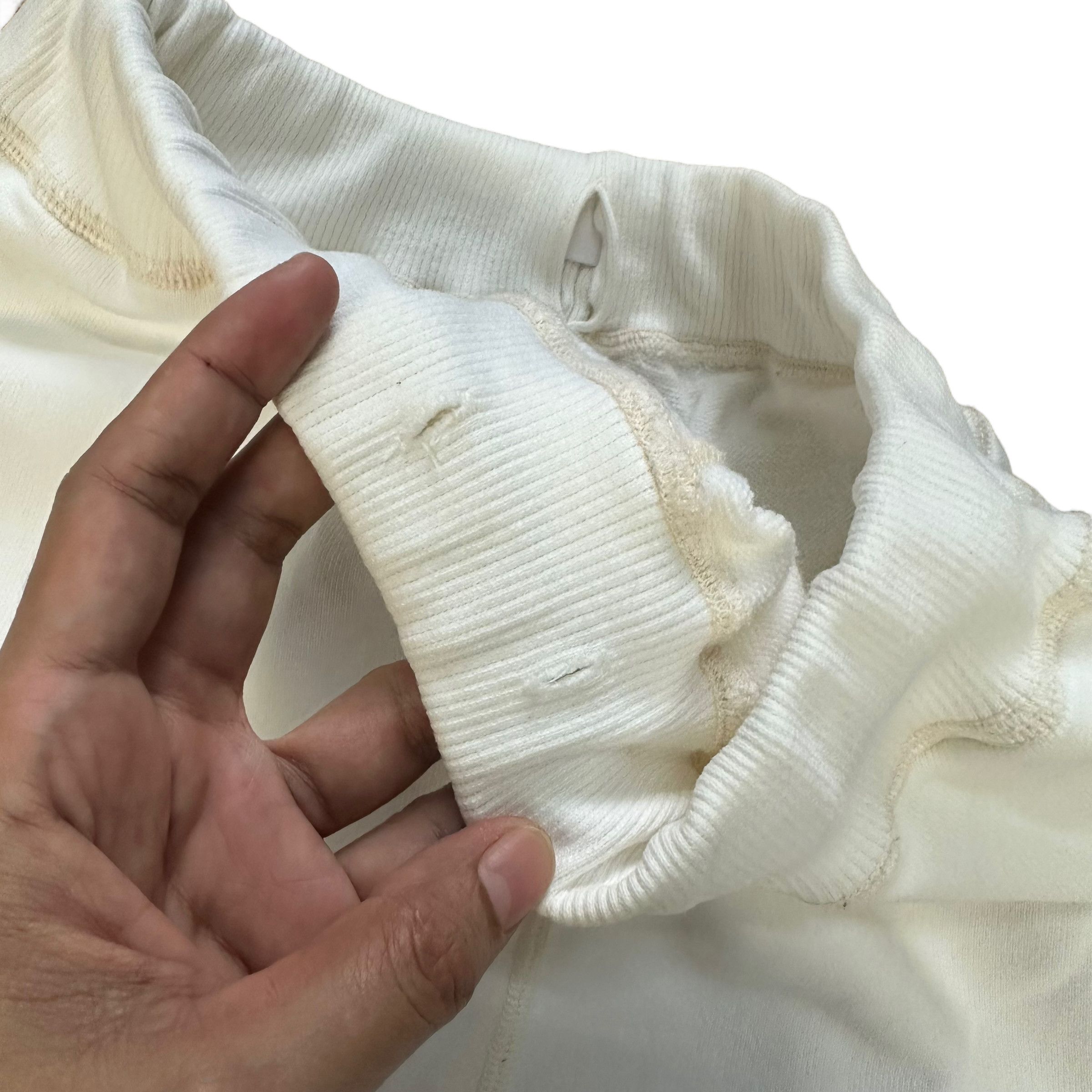 Y's Y's FOR LIVING WHITE SWEATPANT #8225-207 Size US 30 / EU 46 - 4 Thumbnail