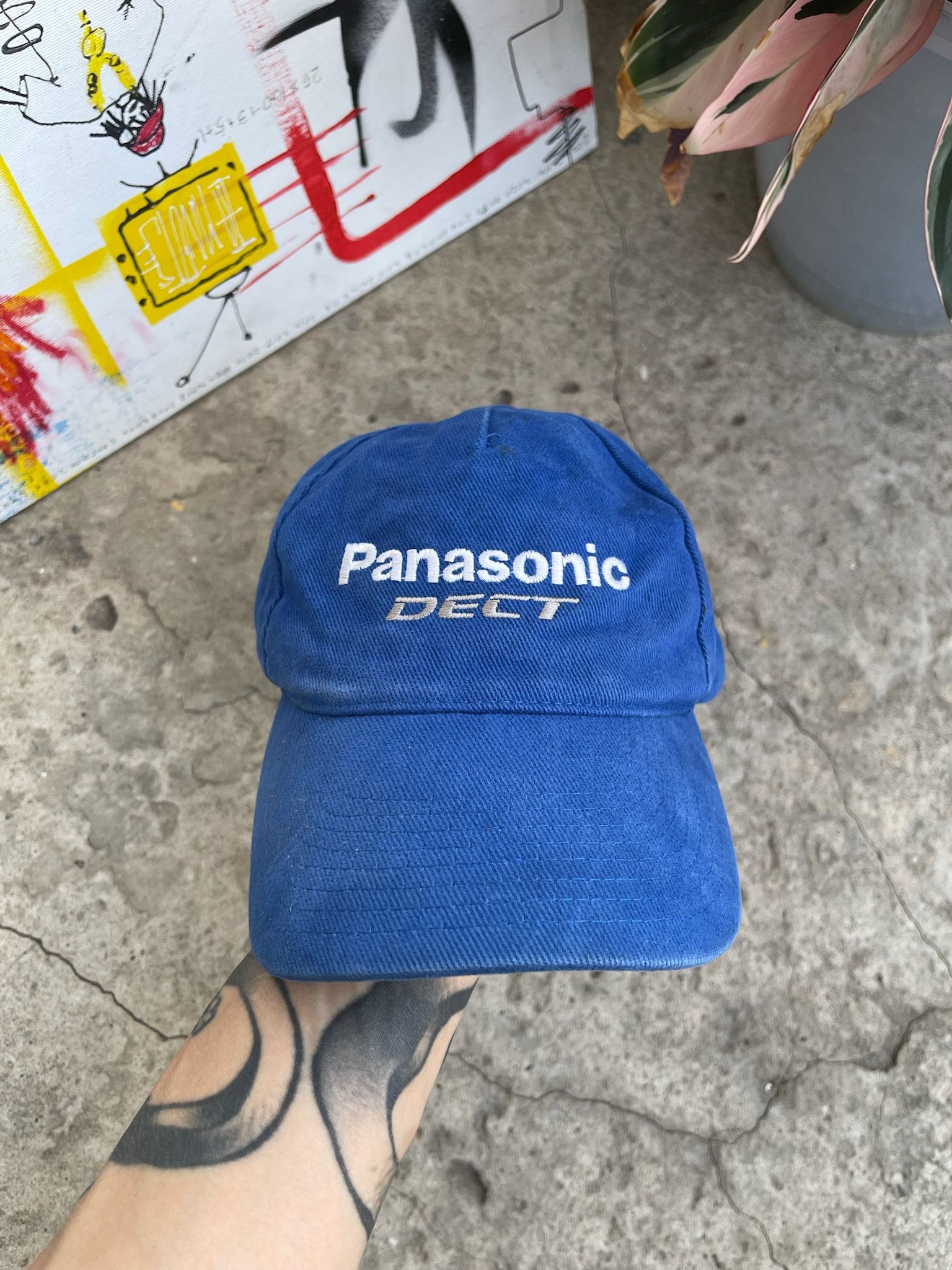 Vintage NASCAR Panasonic cap vintage Size ONE SIZE - 2 Thumbnail