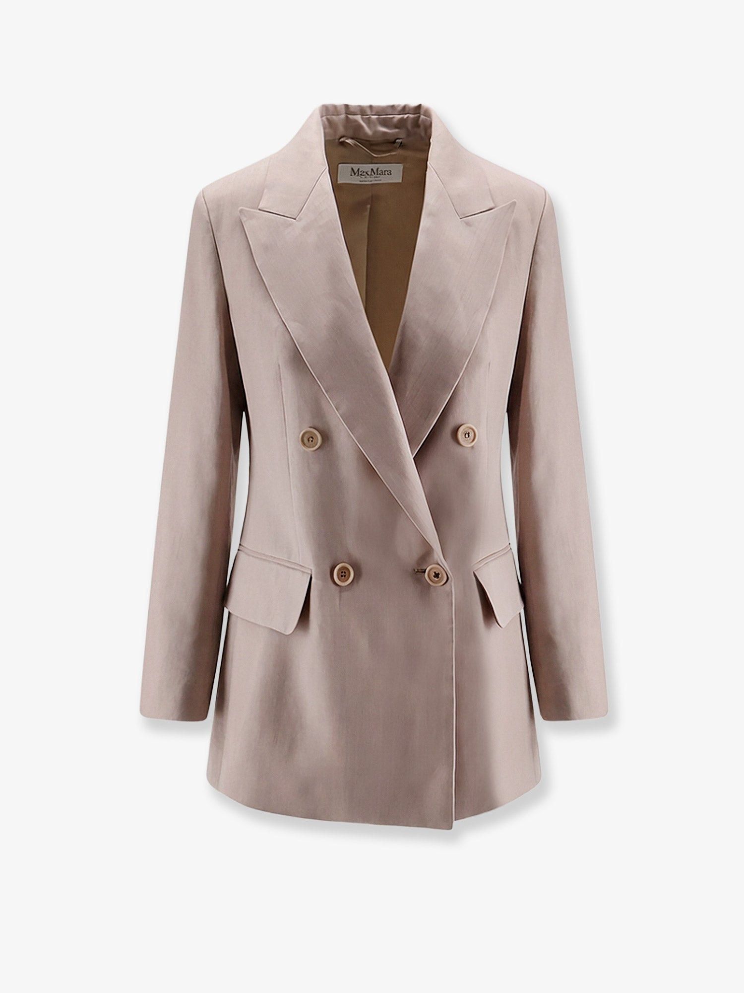 Max Mara Mxsfeltro Silk Blazer Size S / US 4 / IT 40 - 1 Thumbnail