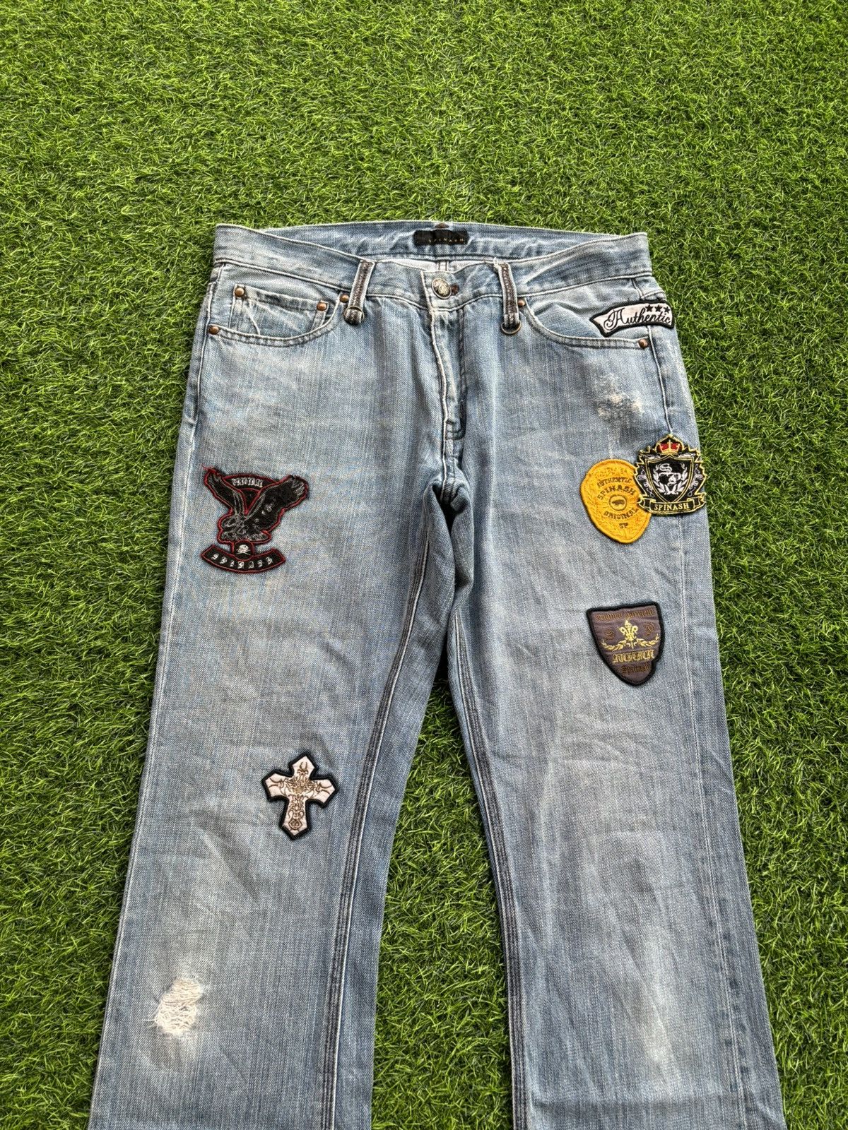 Hysteric Glamour Y2k Spinash Ifsixwasnine Style Bootcut Jeans Size US 33 - 5 Thumbnail