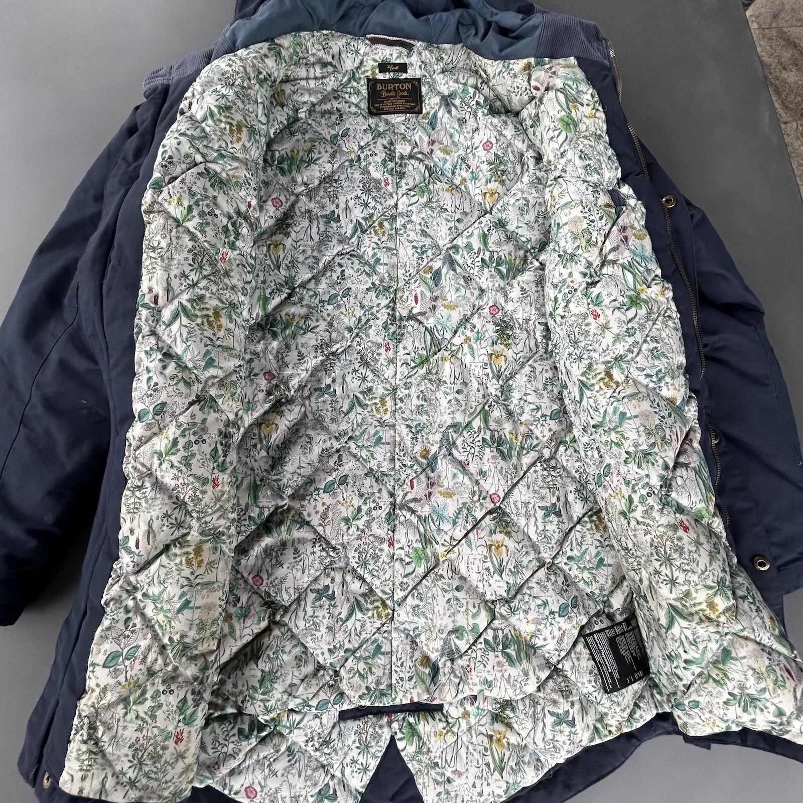 Burton Burton Jacket Women’s Small Navy Blue Goose Size S / US 4 / IT 40 - 5 Thumbnail