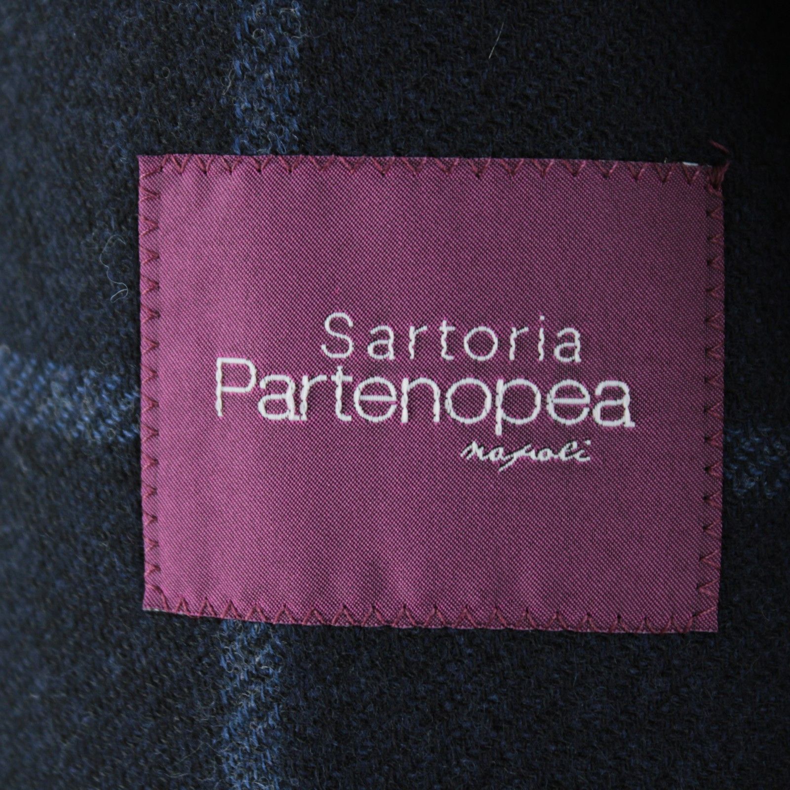 Sartoria Partenopea Sartoria Partenopea Sport Coat Size 40 Regular US in Blue Size 40R - 8 Thumbnail