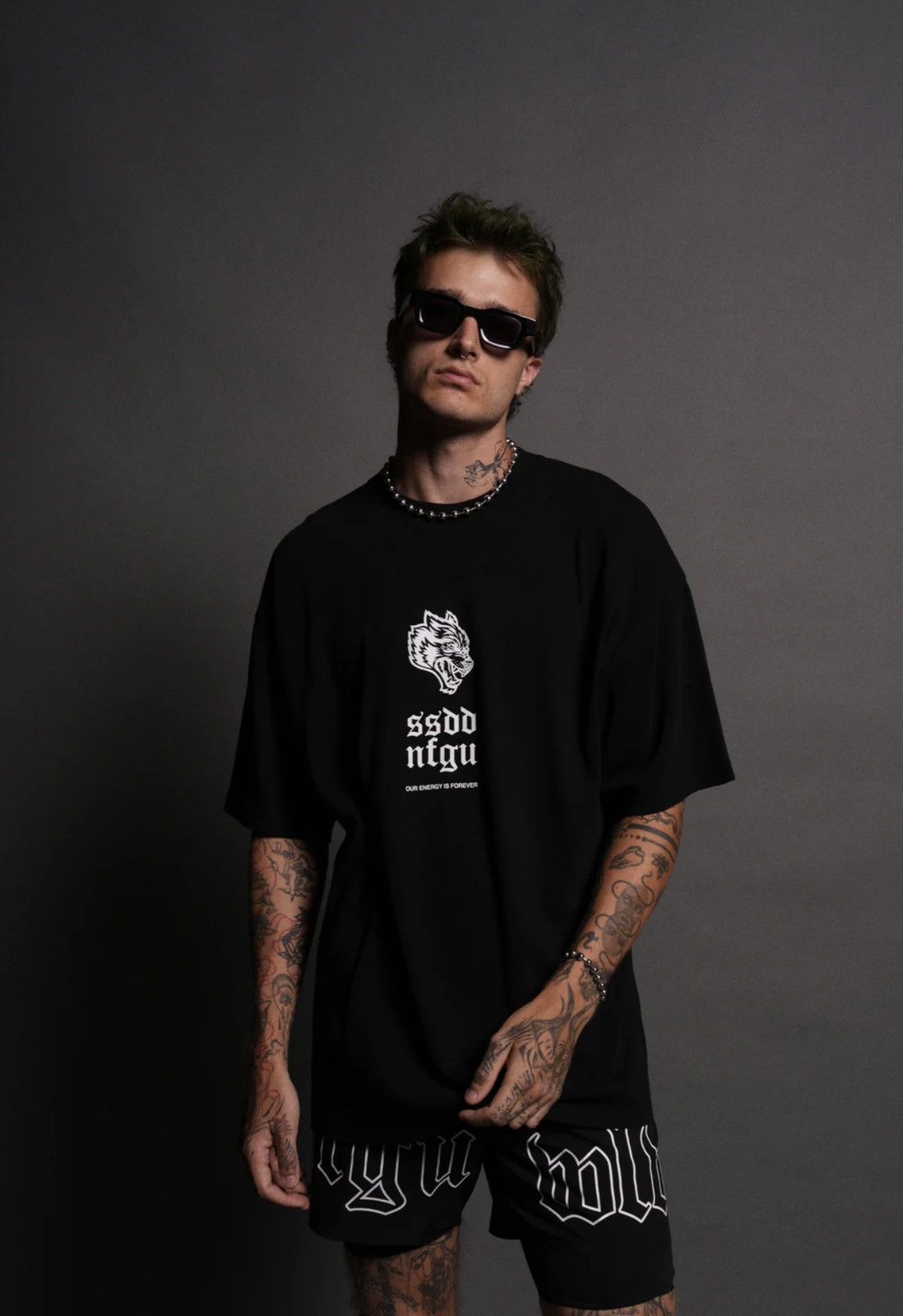 Darc Sport THEM "PREMIUM" OVERSIZED TEE IN BLACK Size US XL / EU 56 / 4 - 3 Thumbnail
