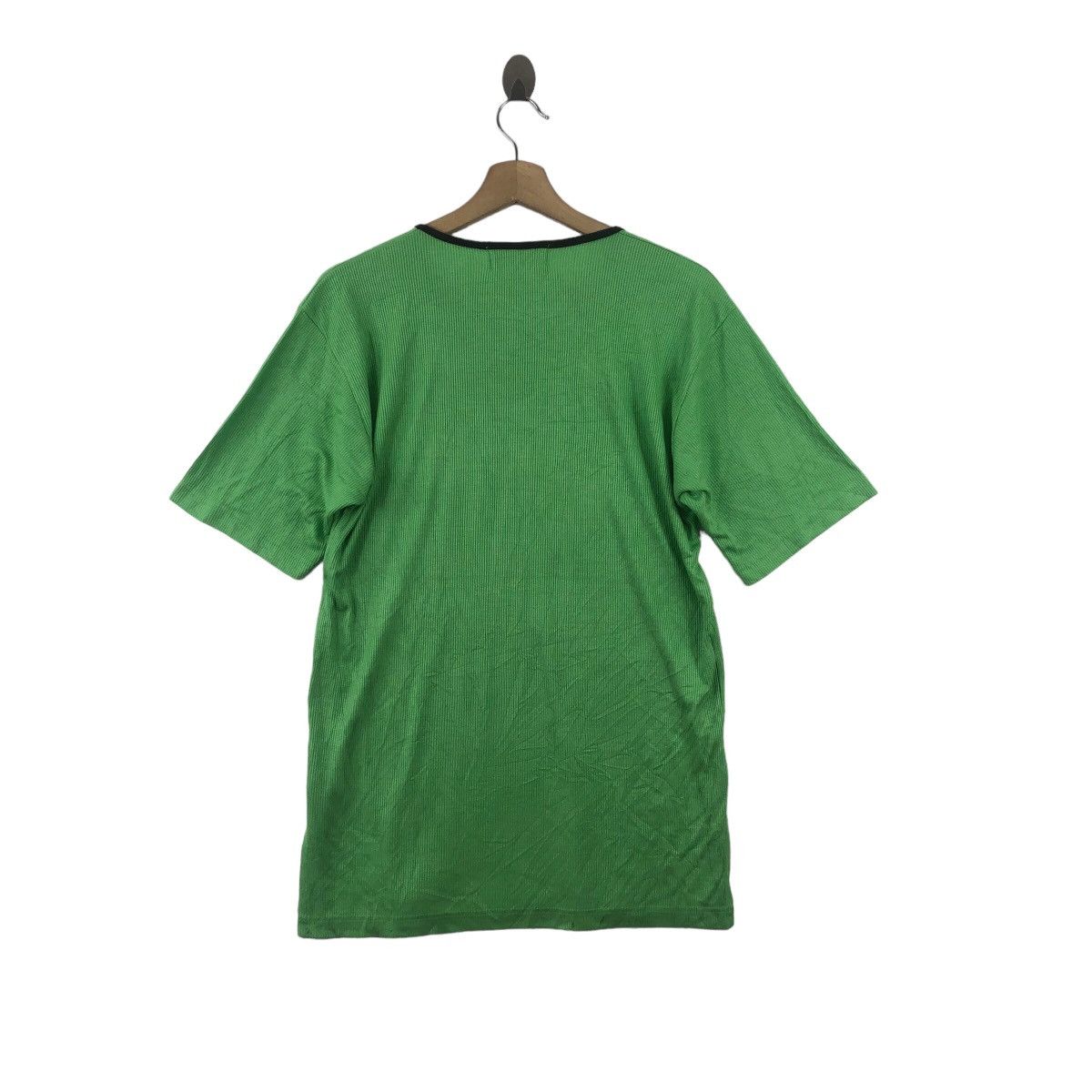 Vintage DIFFUSION MMC MODA Made Italy Embossed Tee Shirt Top Ringer Size M / US 6-8 / IT 42-44 - 3 Thumbnail
