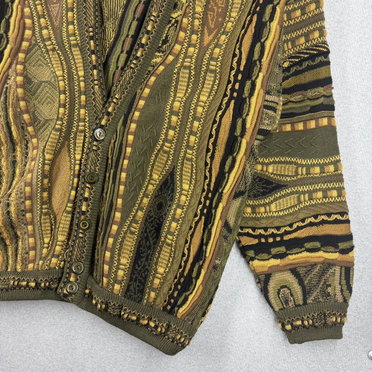 Other Coogi style cardigan Carlo Alberto Cable Knit L Size US L / EU 52-54 / 3 - 2 Thumbnail