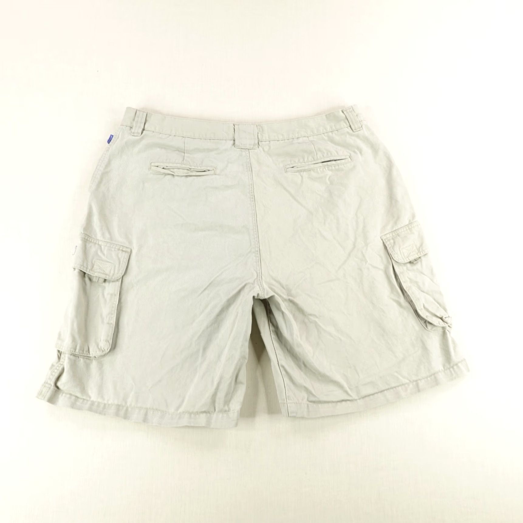 Quiksilver VINTAGE Quiksilver Cargo Shorts Mens 40 Beige Cotton Relaxed Fit Outdoor Casual Skate Surf Size US 39 - 5 Thumbnail