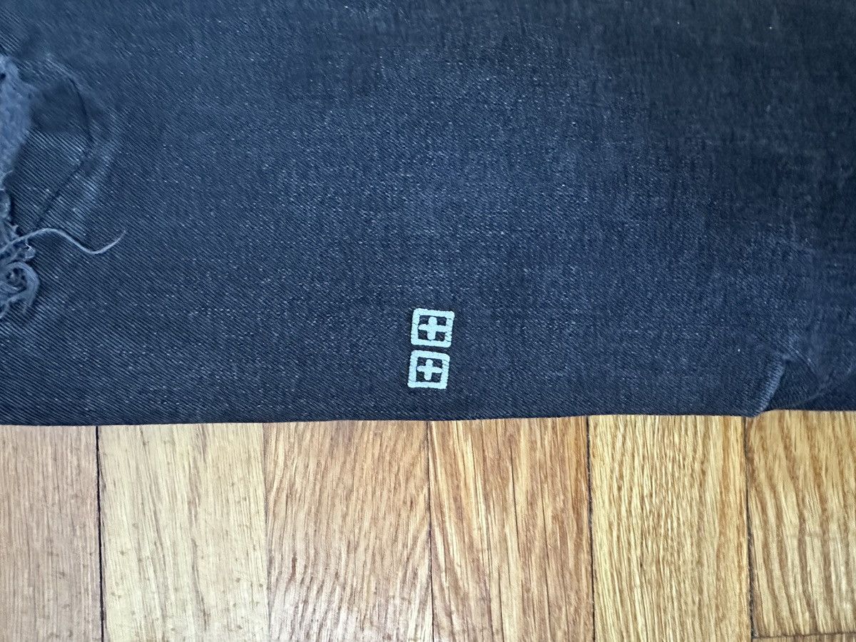 Ksubi Ksubi Ripped Denim Tapered Black 36 Size US 36 / EU 52 - 8 Thumbnail