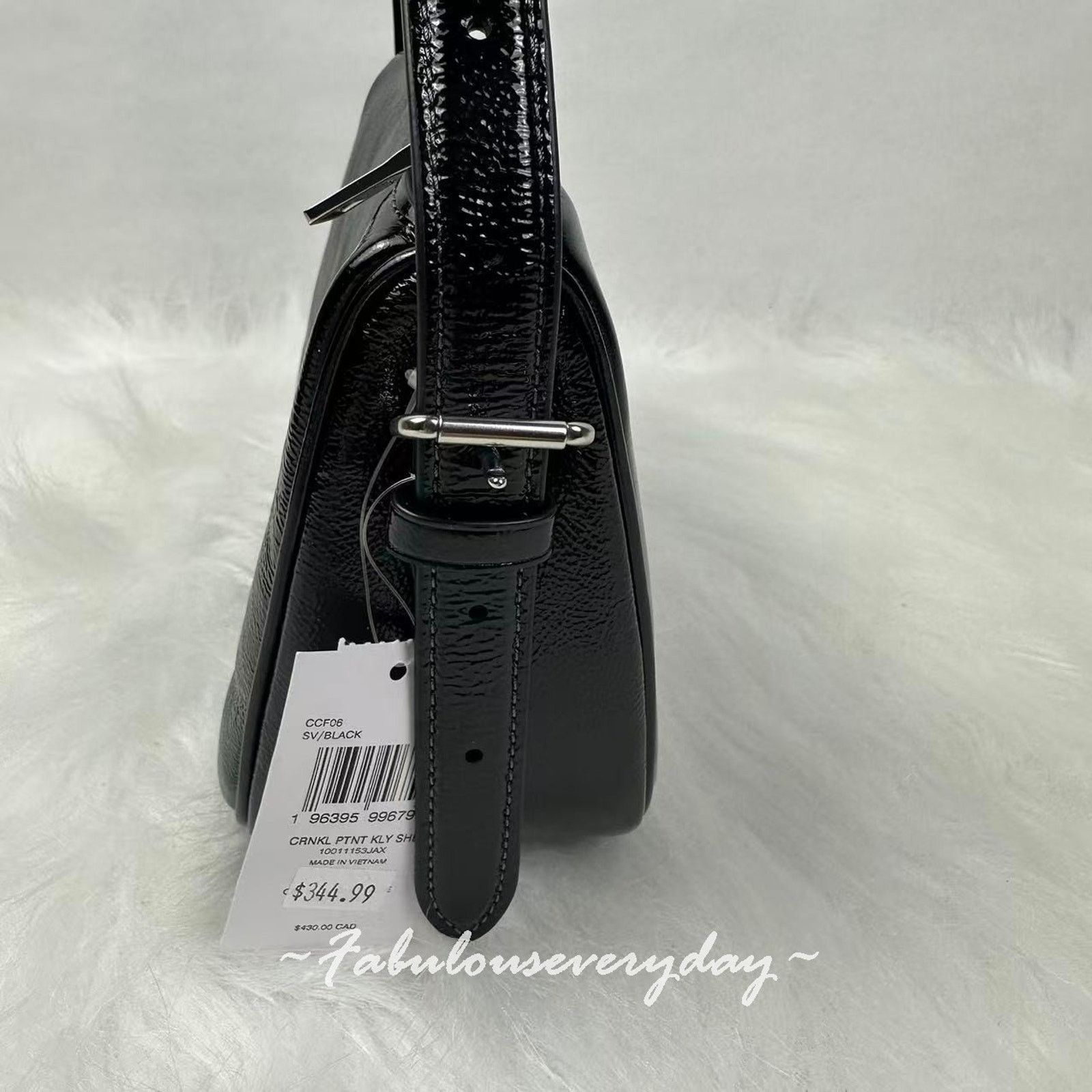 Coach Coach Kailey Shoulder/Crossbody Bag In Leather/Silver/Black Size ONE SIZE - 6 Thumbnail