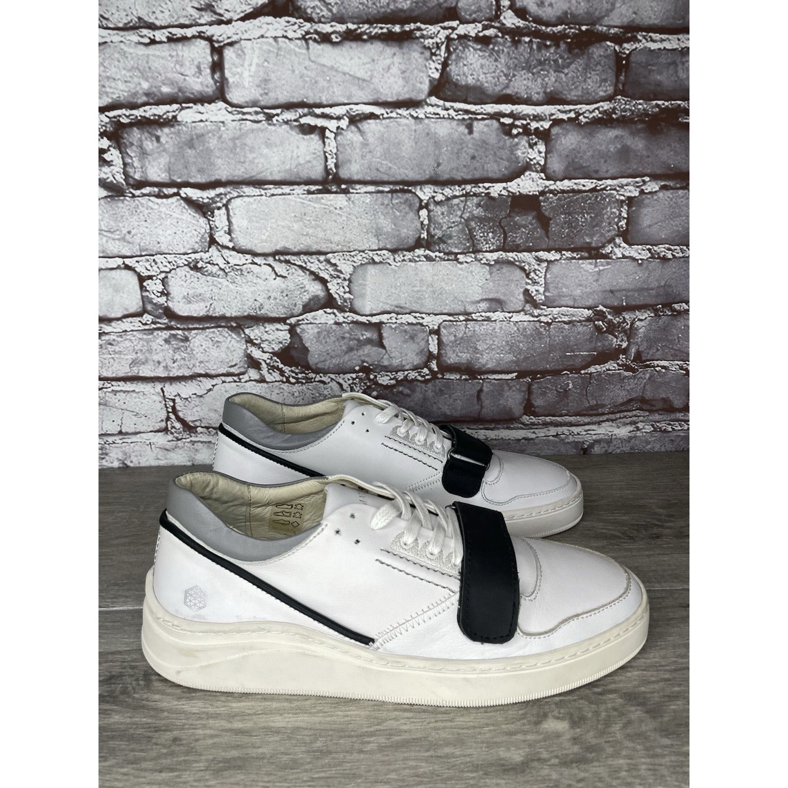 ALBA Alma Mater Gamma 4 True White Leather Strap Lace Up Shoes Wo Size US 7 / EU 40 - 11 Thumbnail