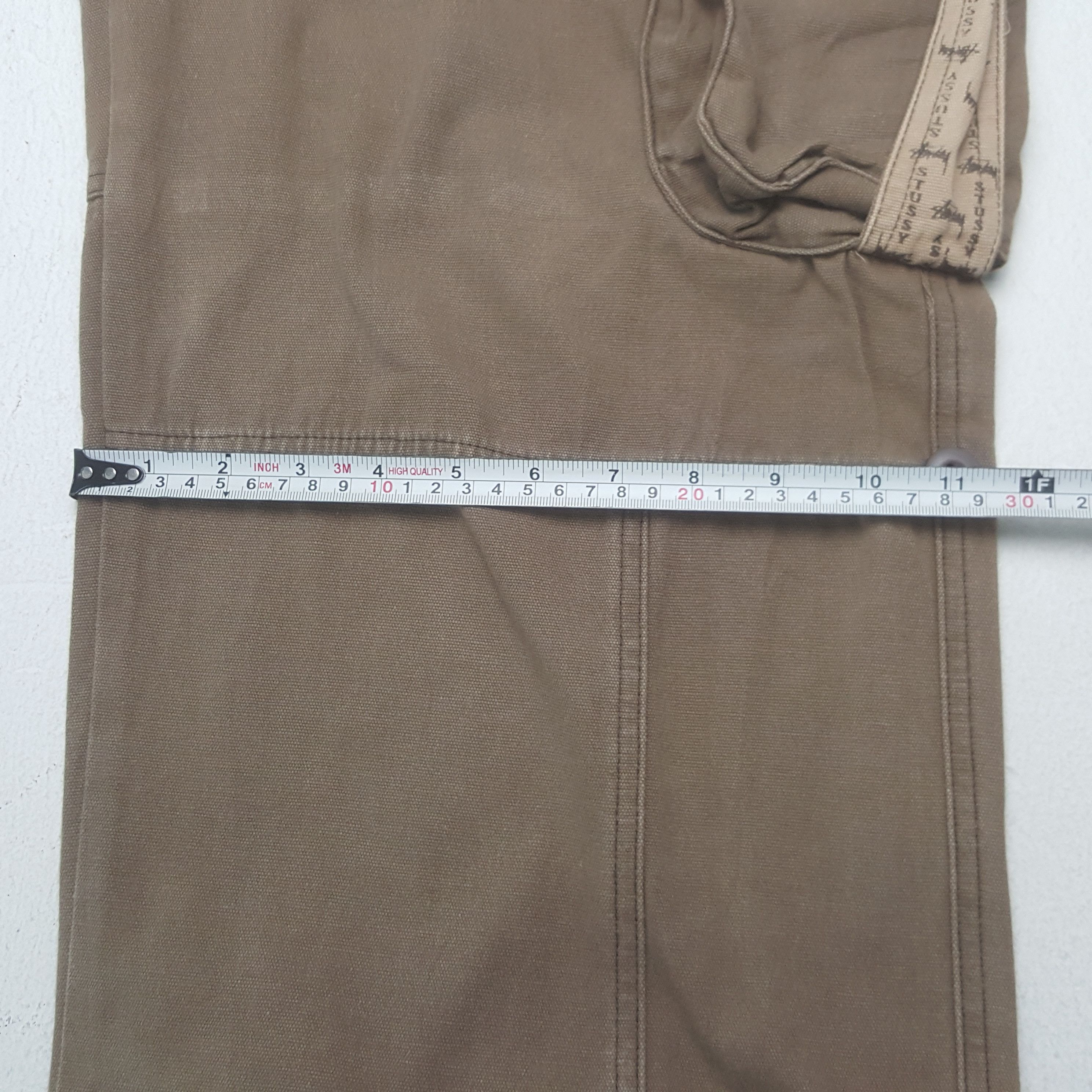 Stussy × Vintage Vintage Stussy USA Custom Big Art Logo Pants Size US 35 - 10 Thumbnail