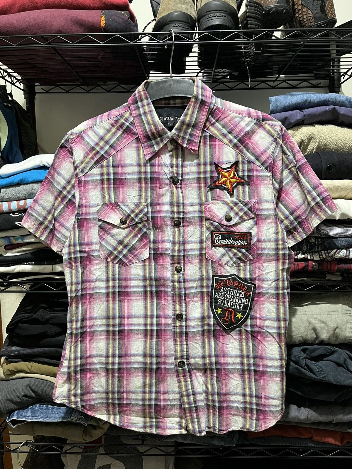 Japanese Brand In The attic Shirt Patch Size US L / EU 52-54 / 3 - 3 Thumbnail