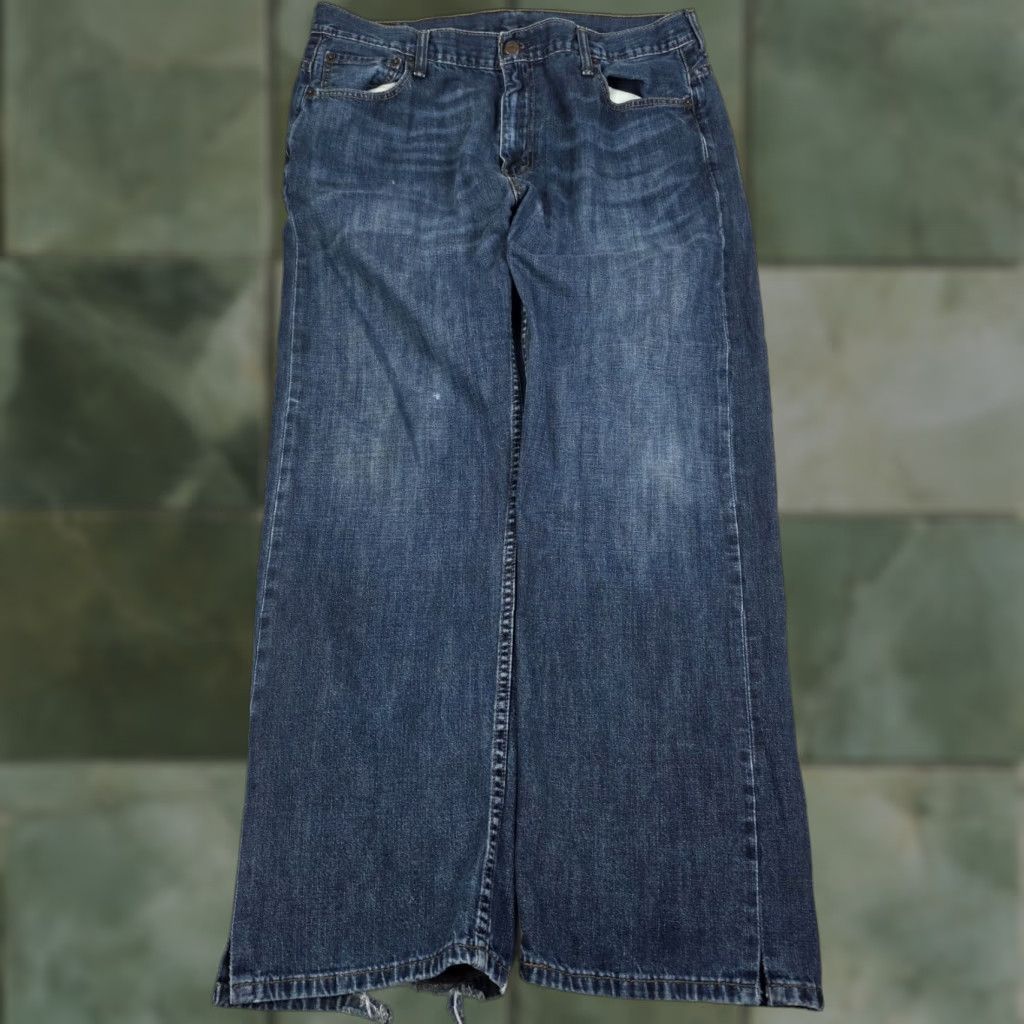 Levi's VINTAGE Levi's 569 Jeans Baggy Distressed Grunge 36x32 Blue Men Adult Wide-Leg Skateboard Size US 36 / EU 52 - 1 Thumbnail