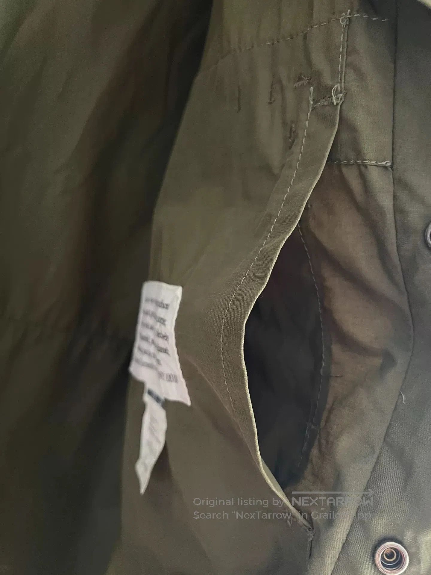 Engineered Garments Engineered Garments Classic Olive Green Shirt Jacket. Size US L / EU 52-54 / 3 - 8 Thumbnail