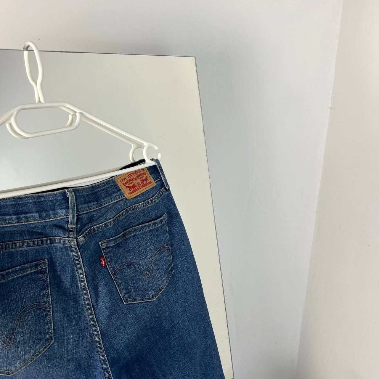 Levi's Vintage 525 Levi’s Blue Denim Jeans Streetwear Style Size 31" - 3 Thumbnail