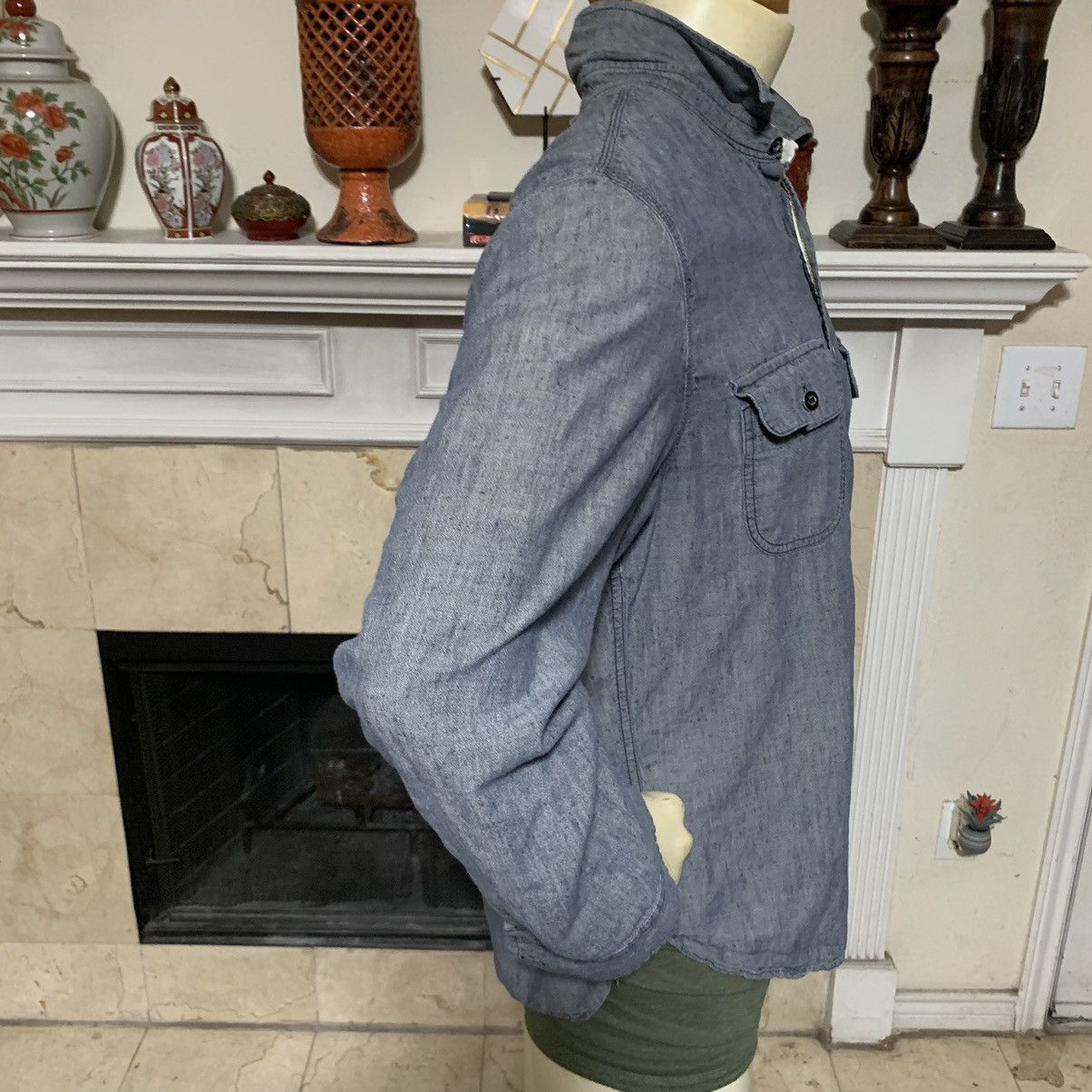 Alex Mill Denim Chambray Shirt Size US XL / EU 56 / 4 - 8 Thumbnail